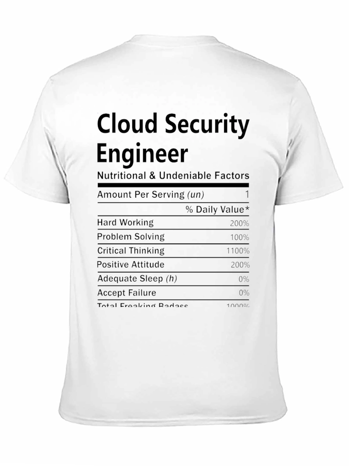 Cloud Security Engineer T-Shirt