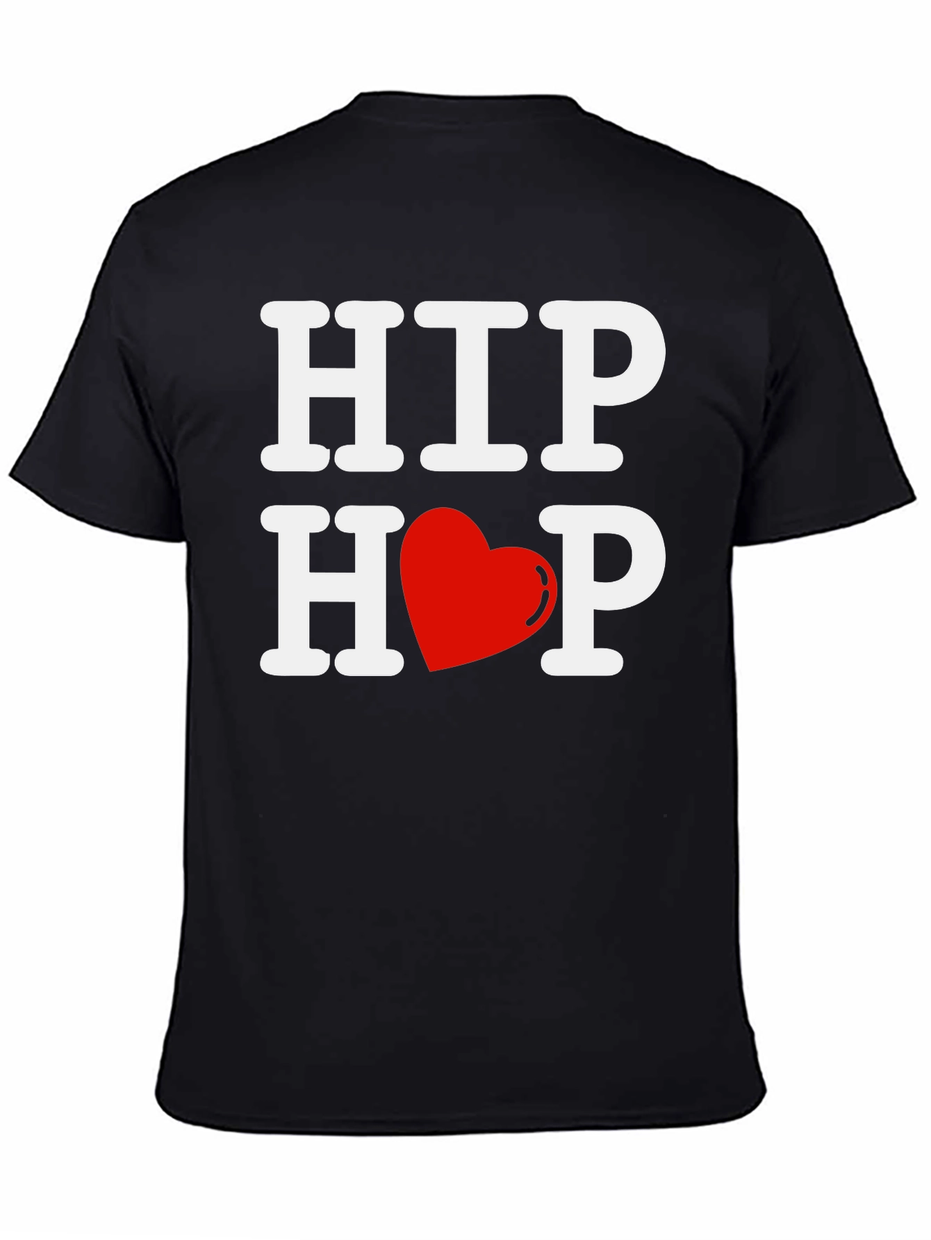 Hip Hop Heart T-Shirt - Graphic Print