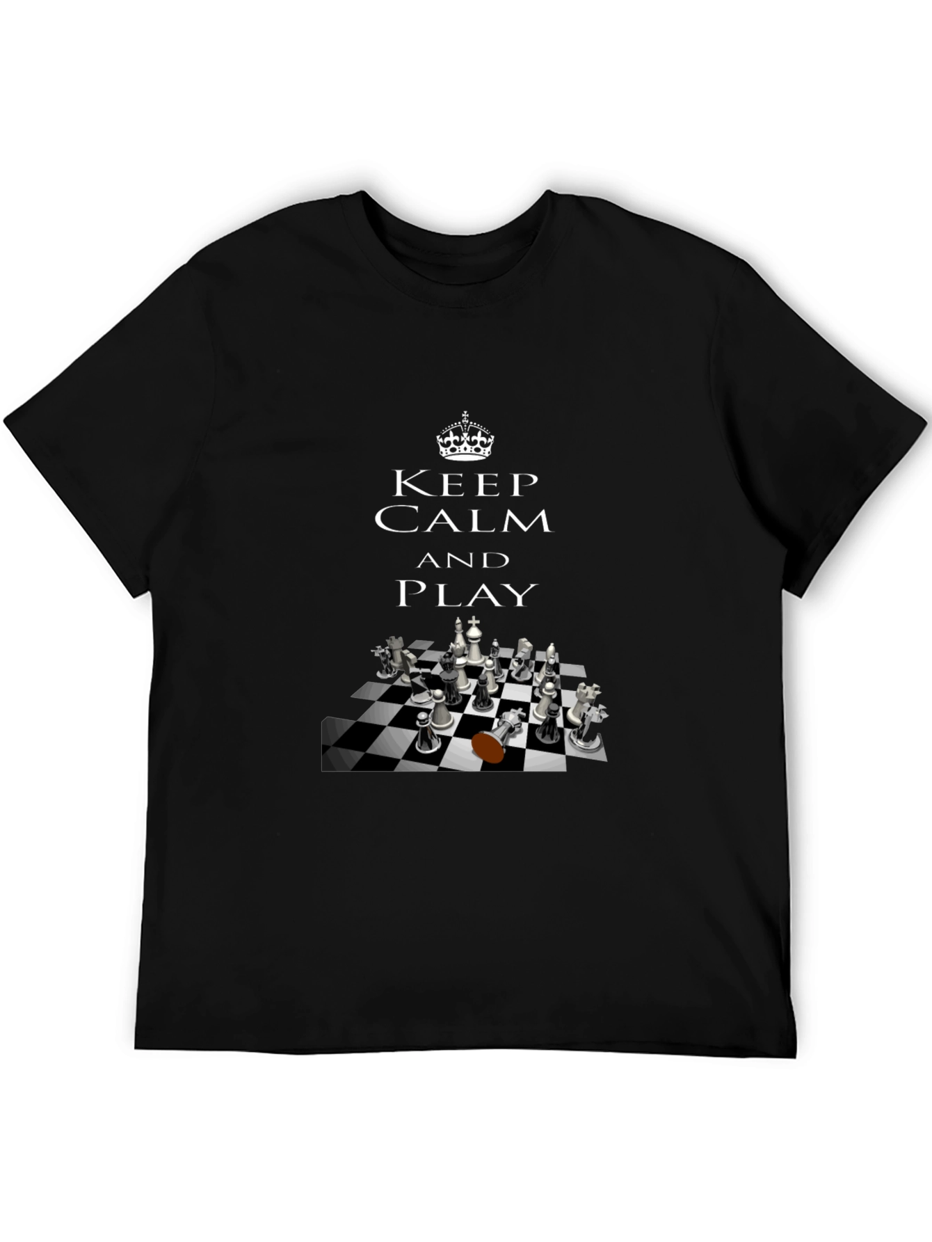 Keep Calm and Play Chess T-Shirt