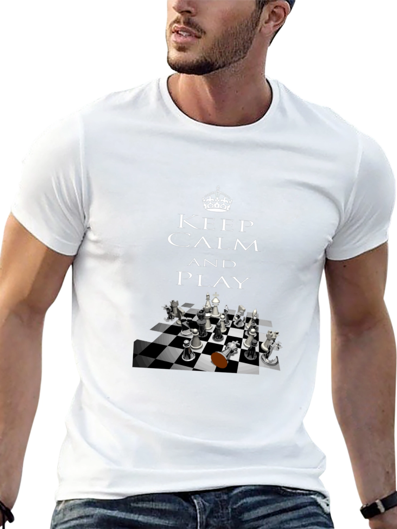 Keep Calm and Play Chess T-Shirt