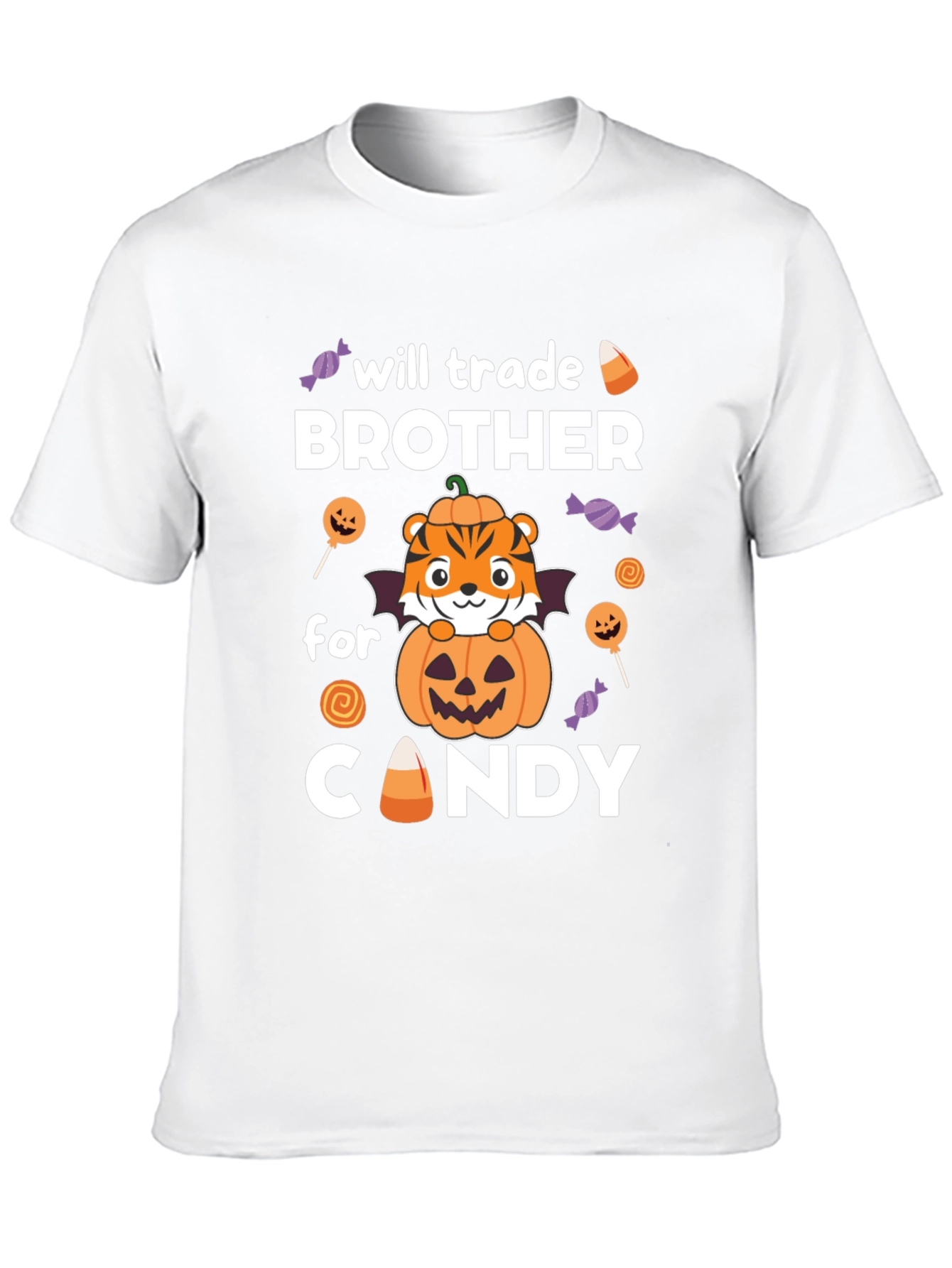 Halloween Brother Candy Trade T-Shirt