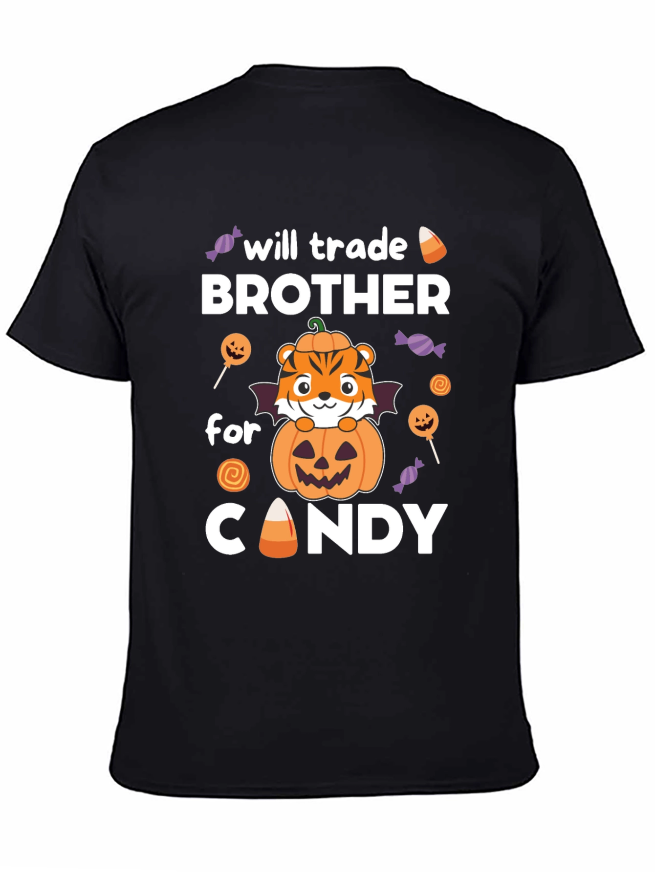 Halloween Brother Candy Trade T-Shirt