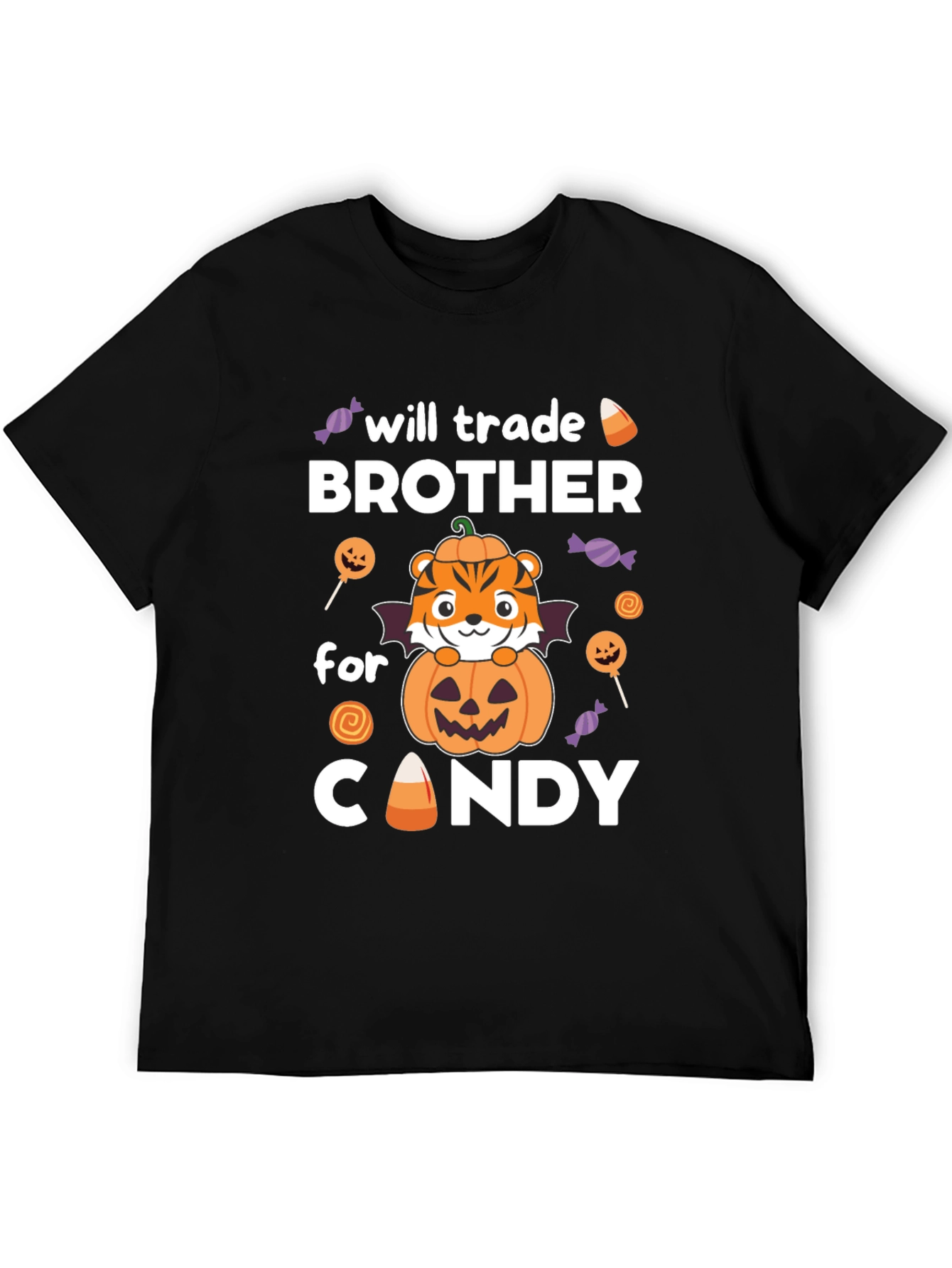 Halloween Brother Candy Trade T-Shirt