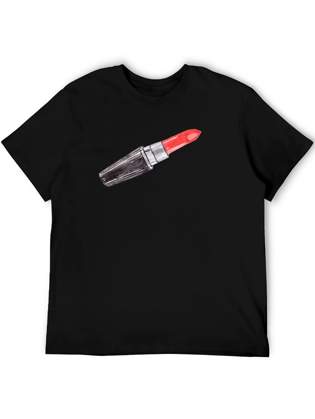 Lipstick Graphic Tee - Classic Black