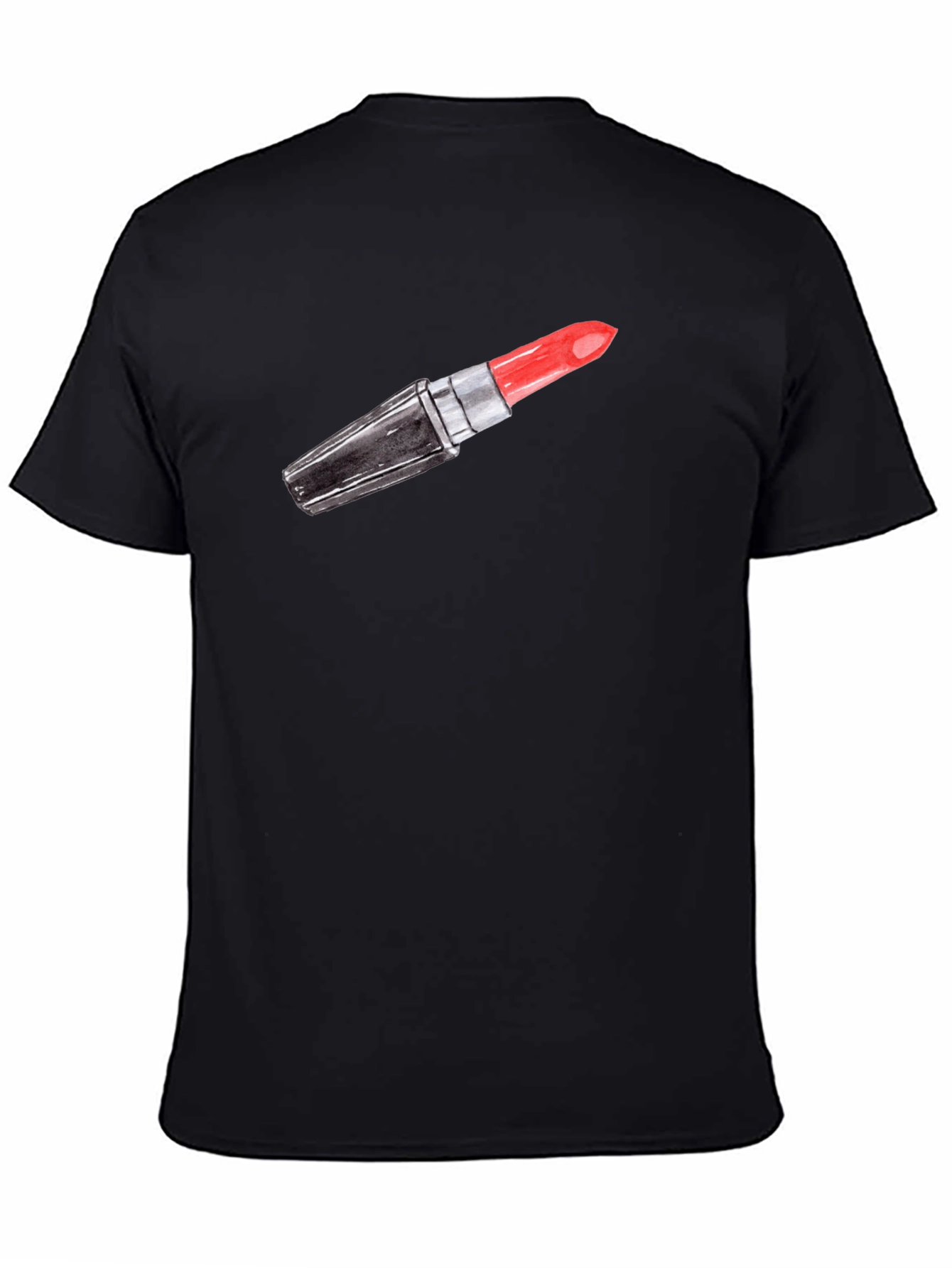 Lipstick Graphic Tee - Classic Black