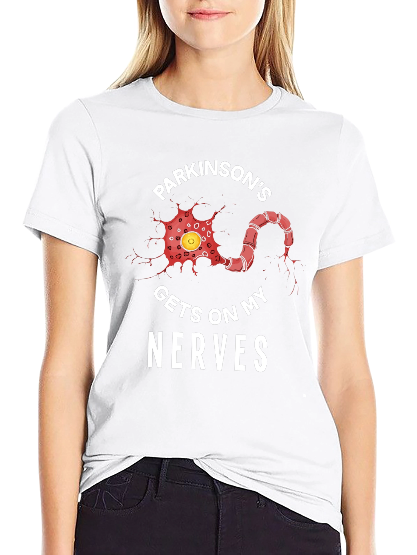 Parkinsons Gets On My Nerves T-Shirt