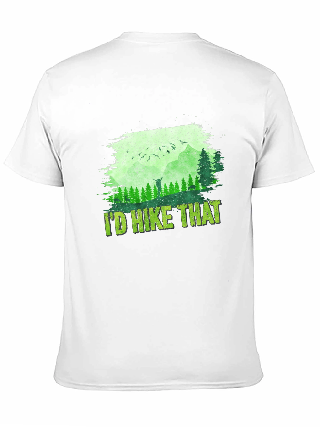 Id Hike That T-Shirt - Mountain Adventure Tee