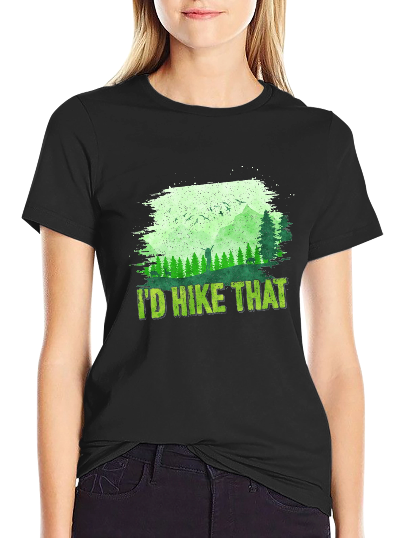 Id Hike That T-Shirt - Mountain Adventure Tee