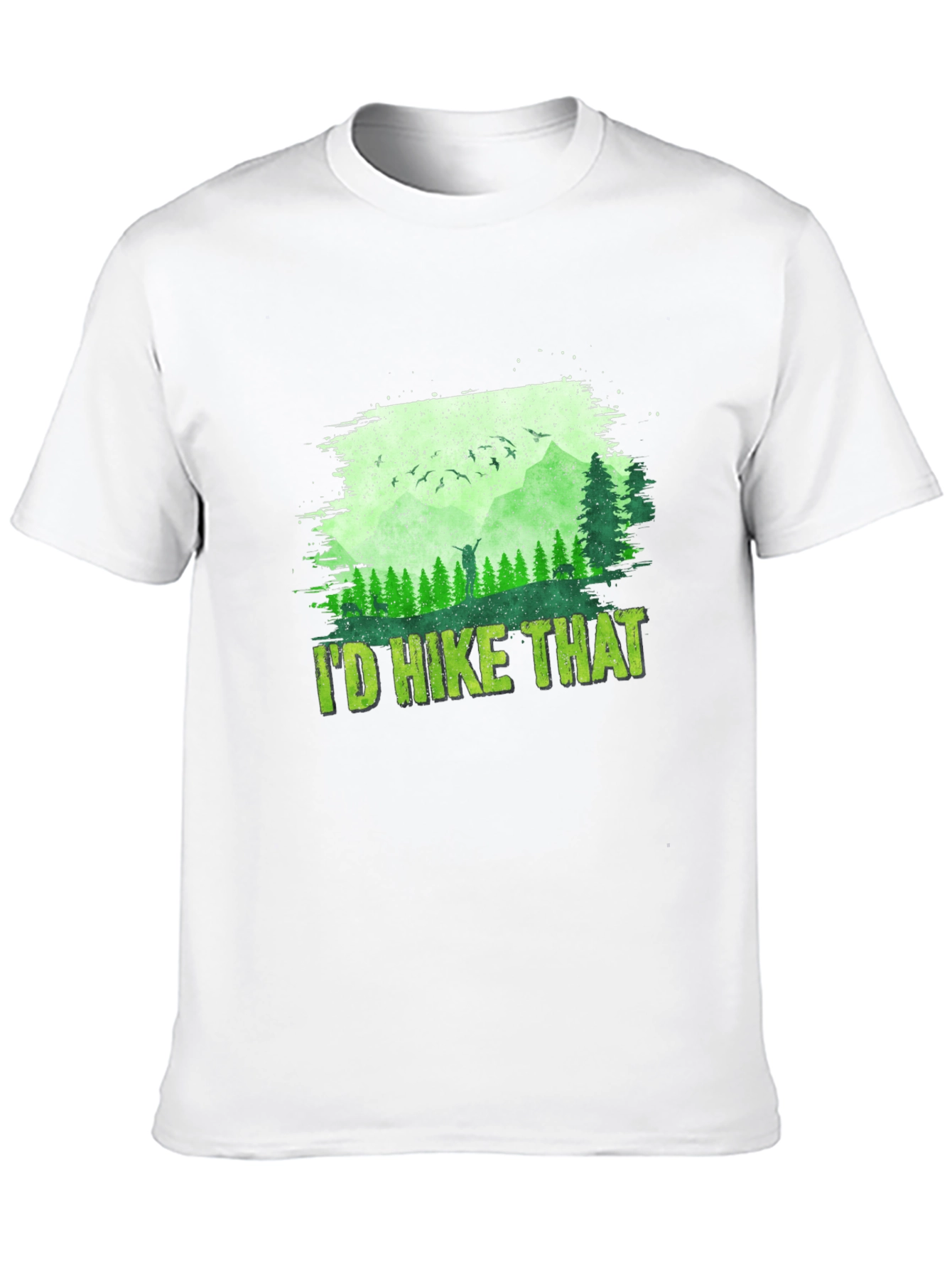 Id Hike That T-Shirt - Mountain Adventure Tee