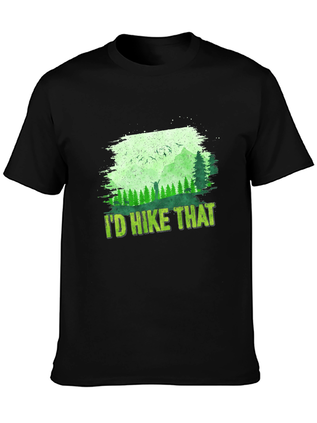 Id Hike That T-Shirt - Mountain Adventure Tee