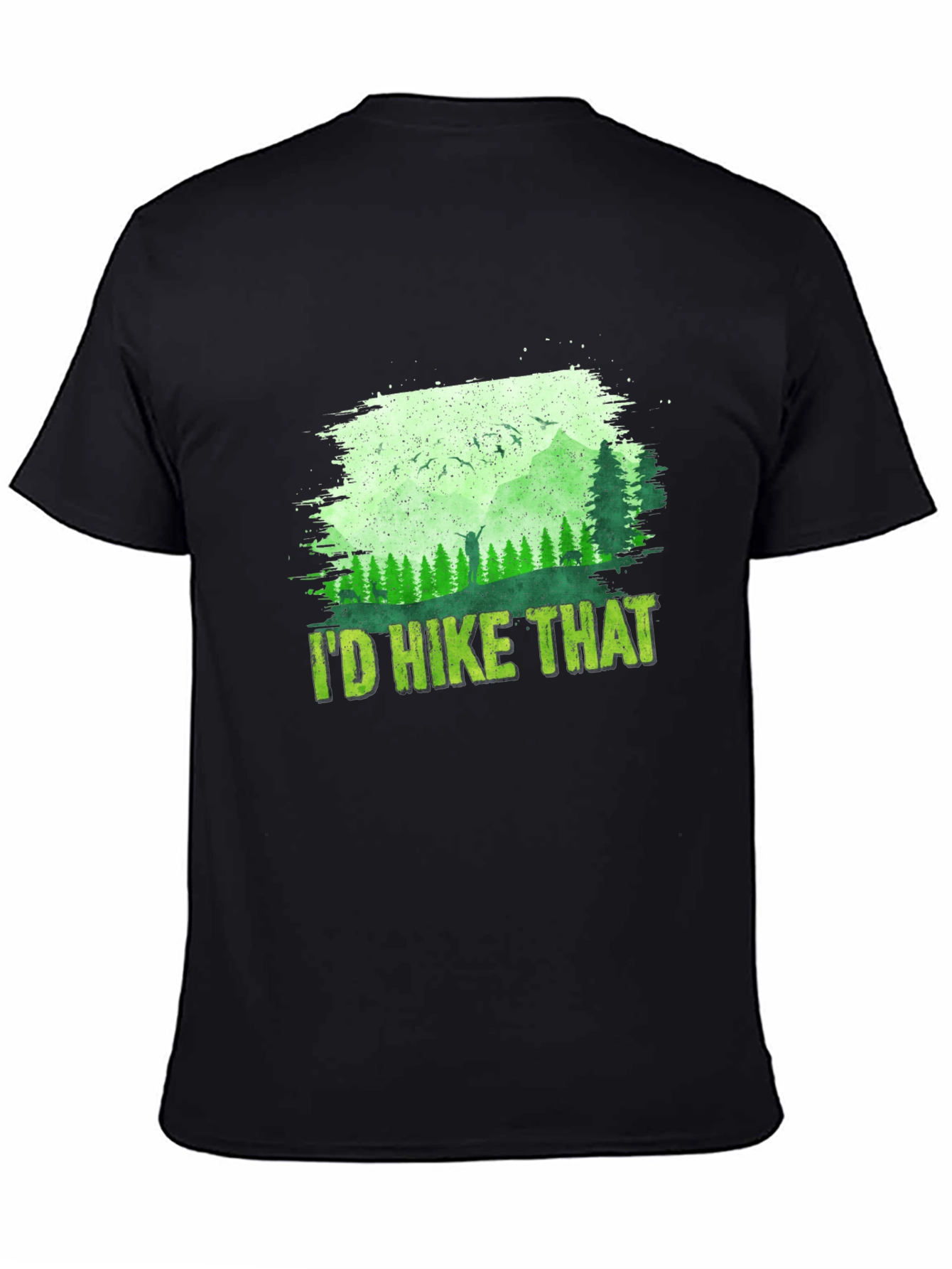 Id Hike That T-Shirt - Mountain Adventure Tee