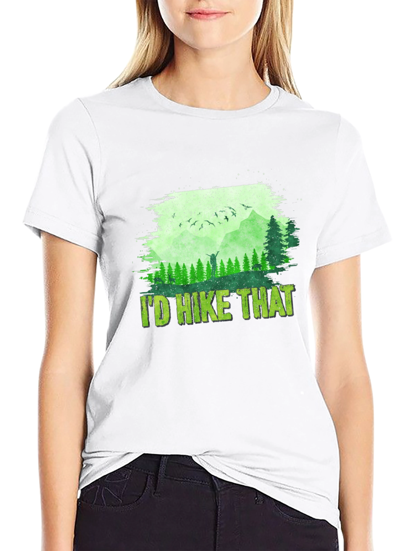 Id Hike That T-Shirt - Mountain Adventure Tee