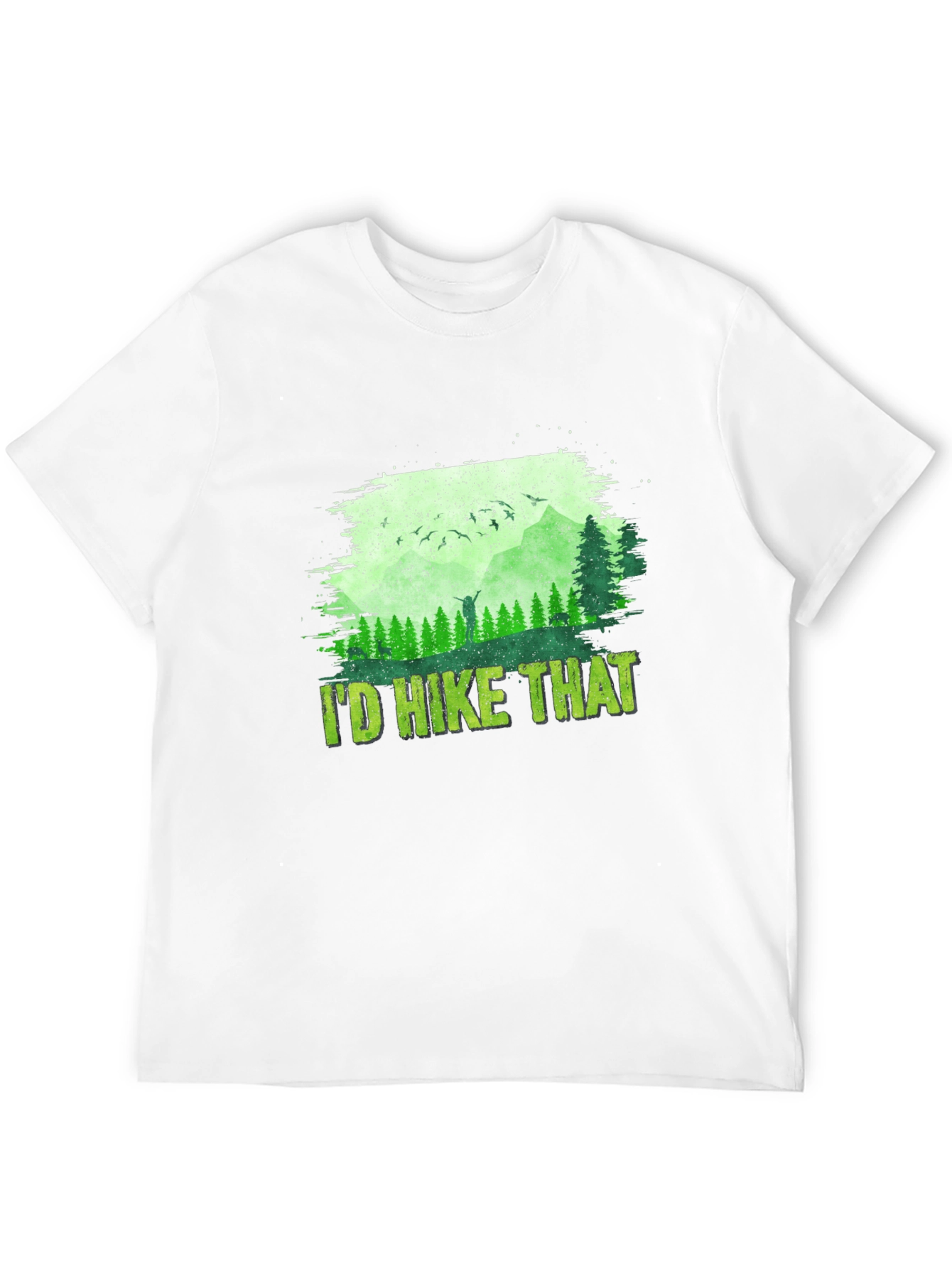 Id Hike That T-Shirt - Mountain Adventure Tee