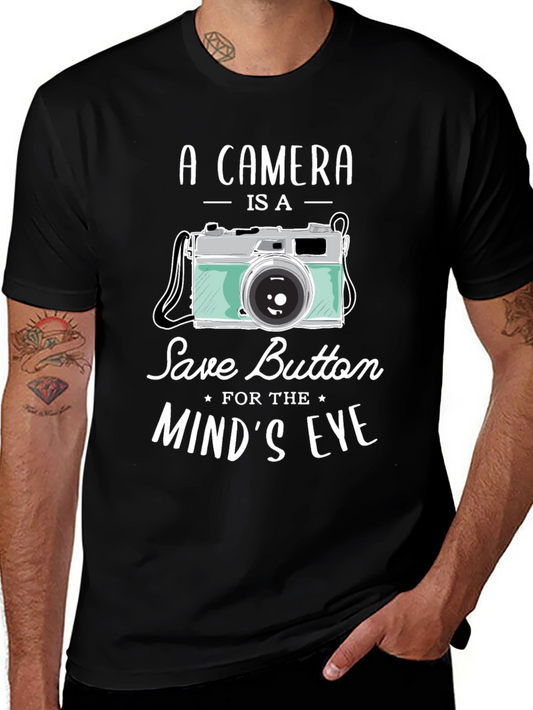 Camera Save Button T-Shirt