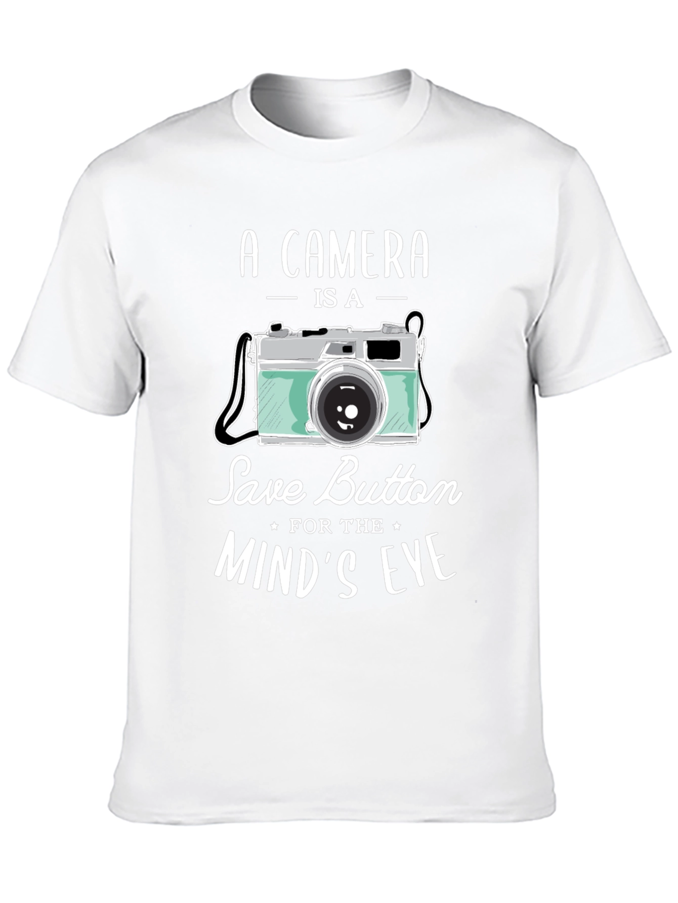 Camera Save Button T-Shirt