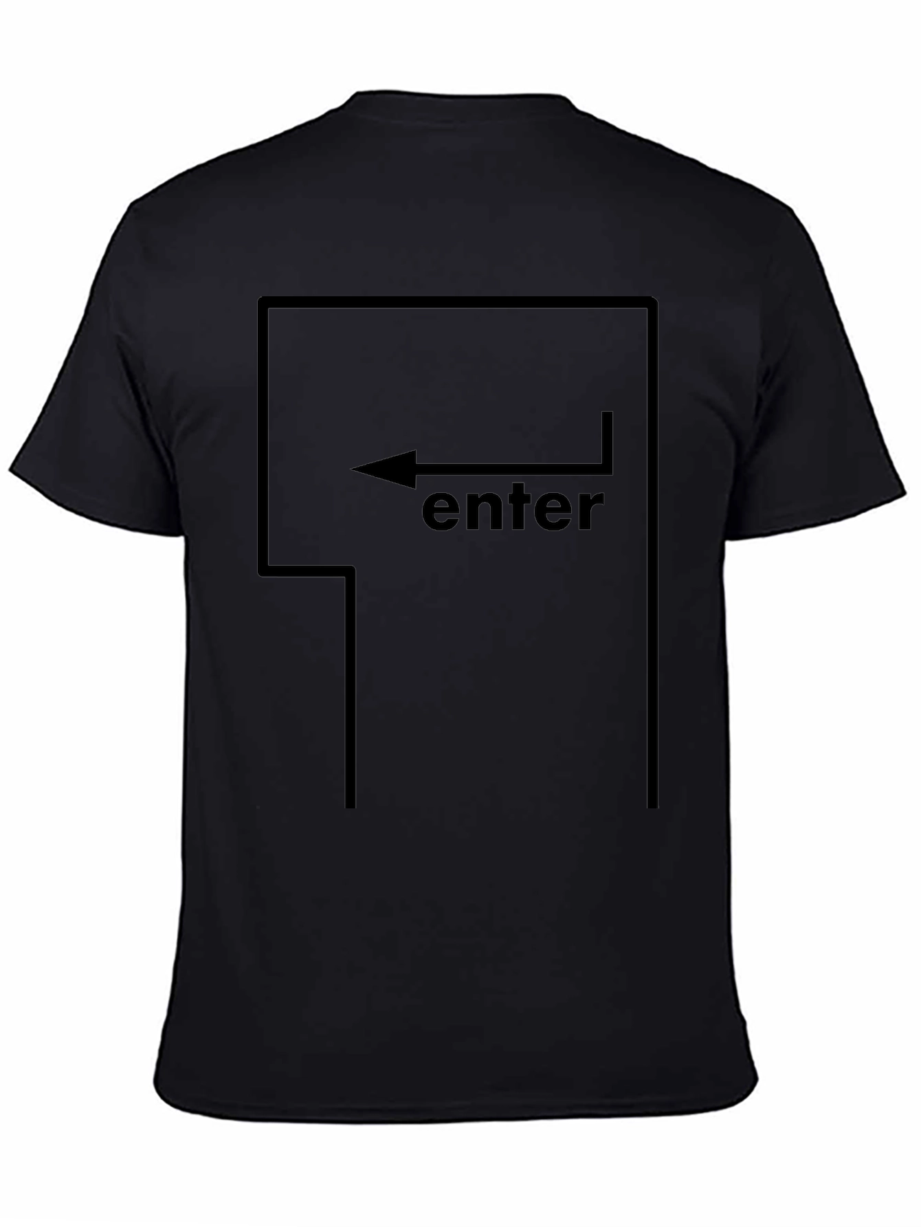 Enter Key T-Shirt - Geeky Graphic Tee