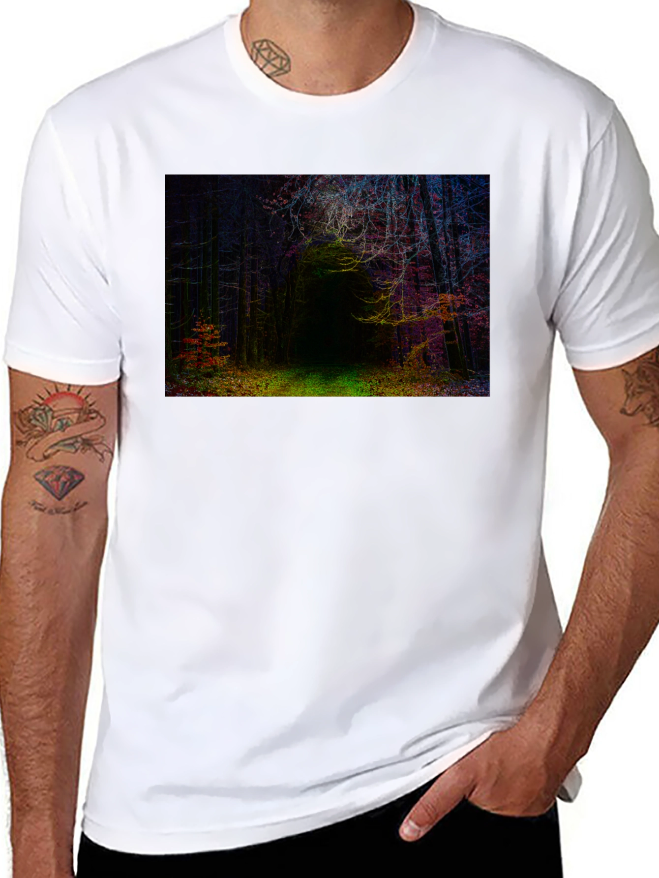 Enchanted Forest Graphic T-Shirt