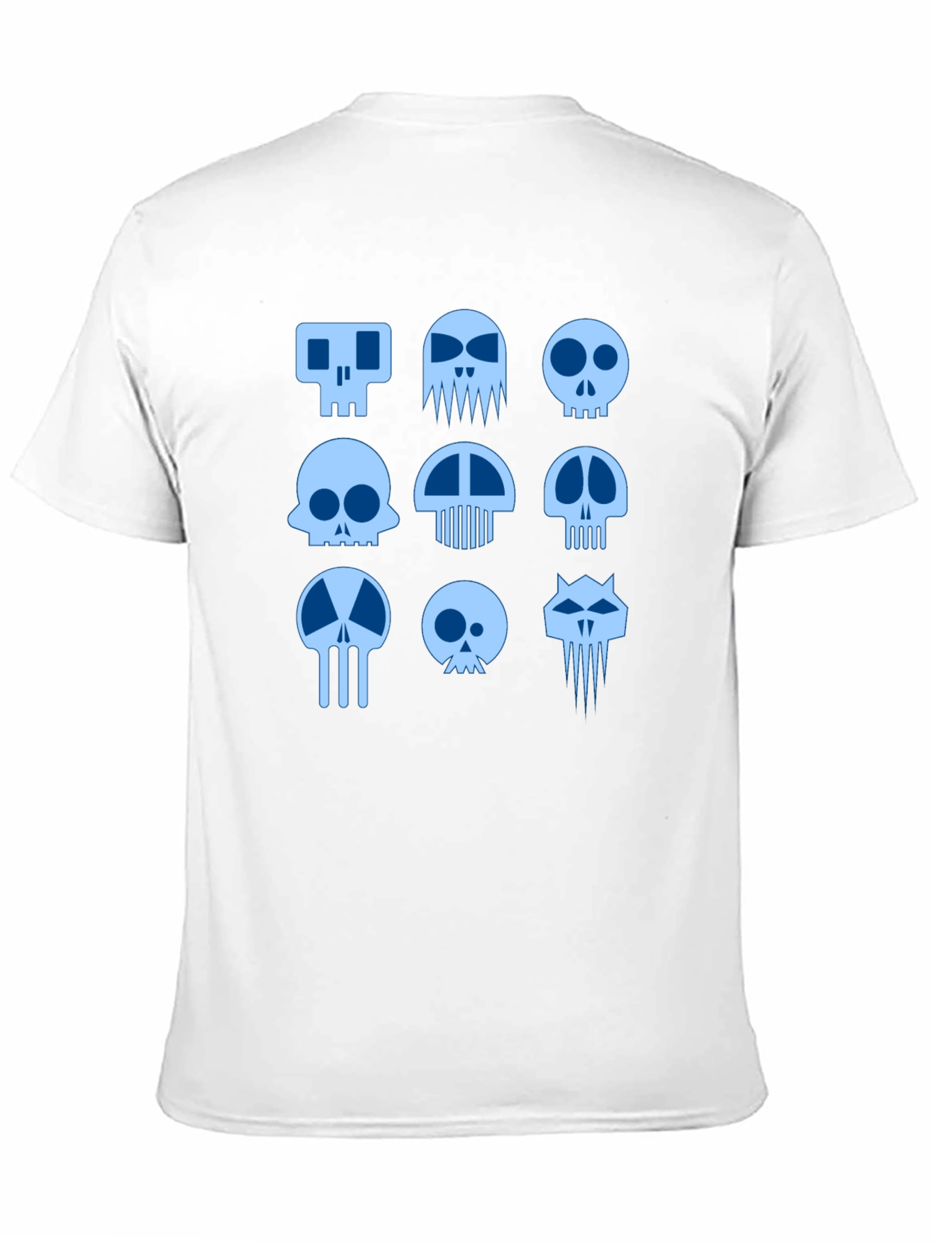 Skull Graphic Print Black T-Shirt