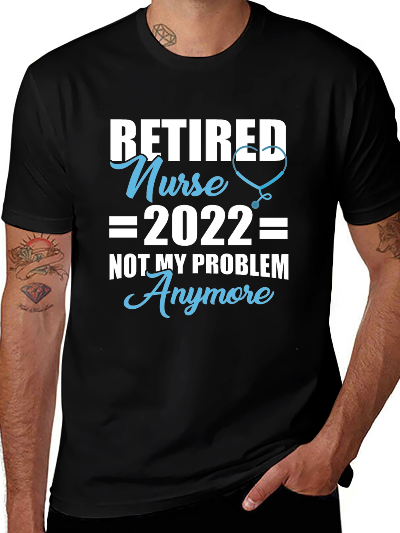 Retired Nurse 2022 Graphic T-Shirt
