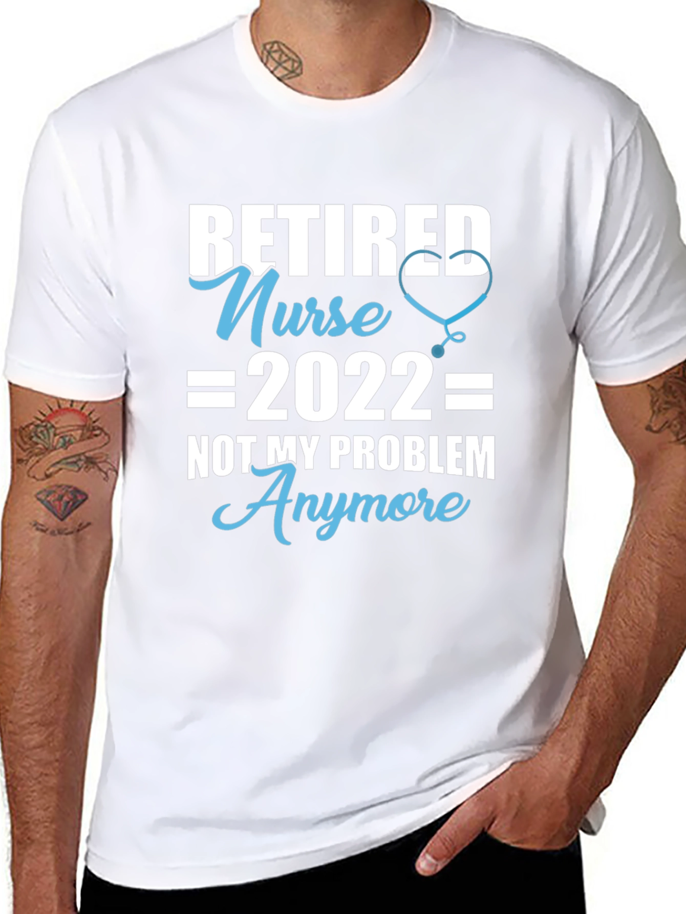 Retired Nurse 2022 Graphic T-Shirt
