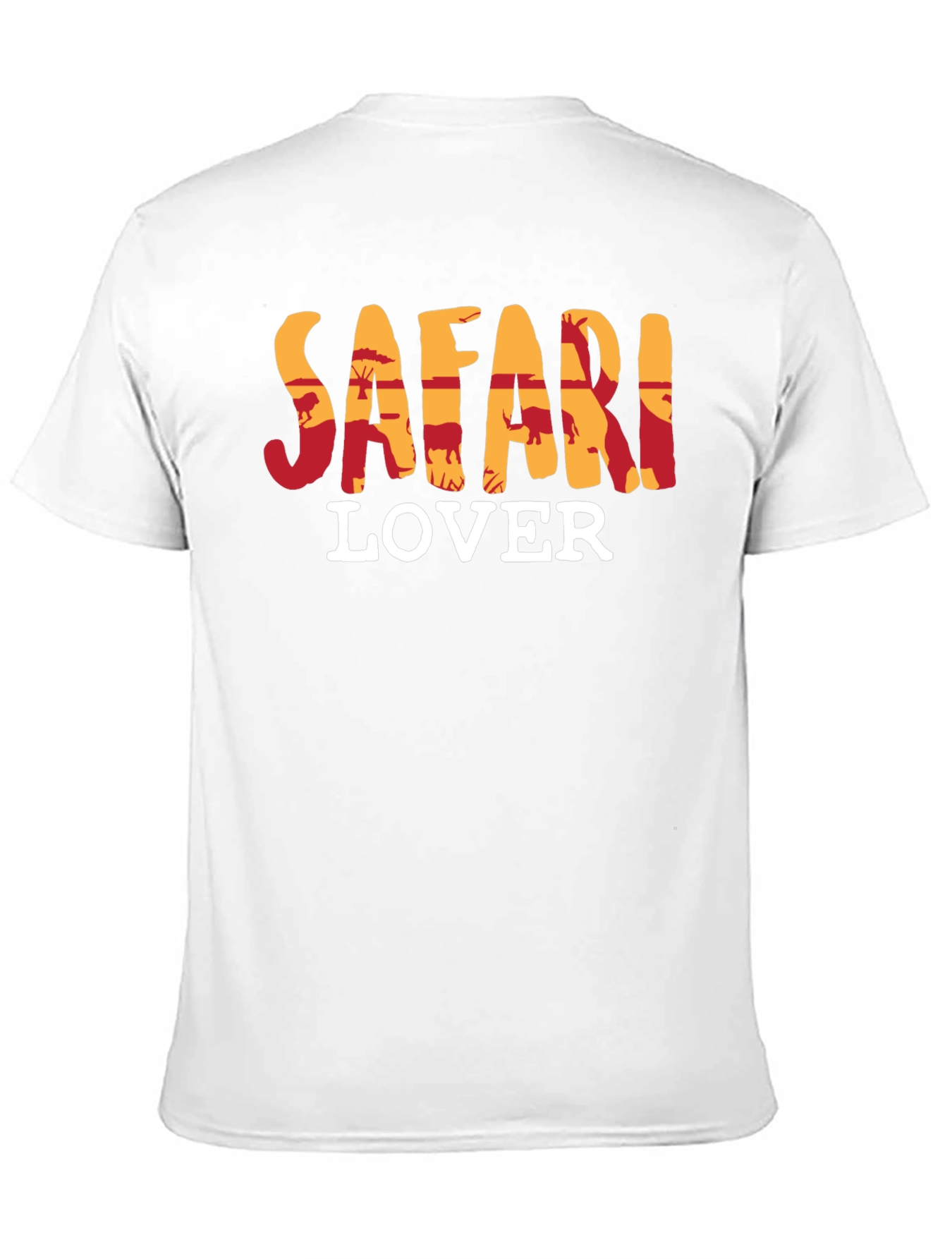 Safari Lover T-Shirt - Animal Print Design