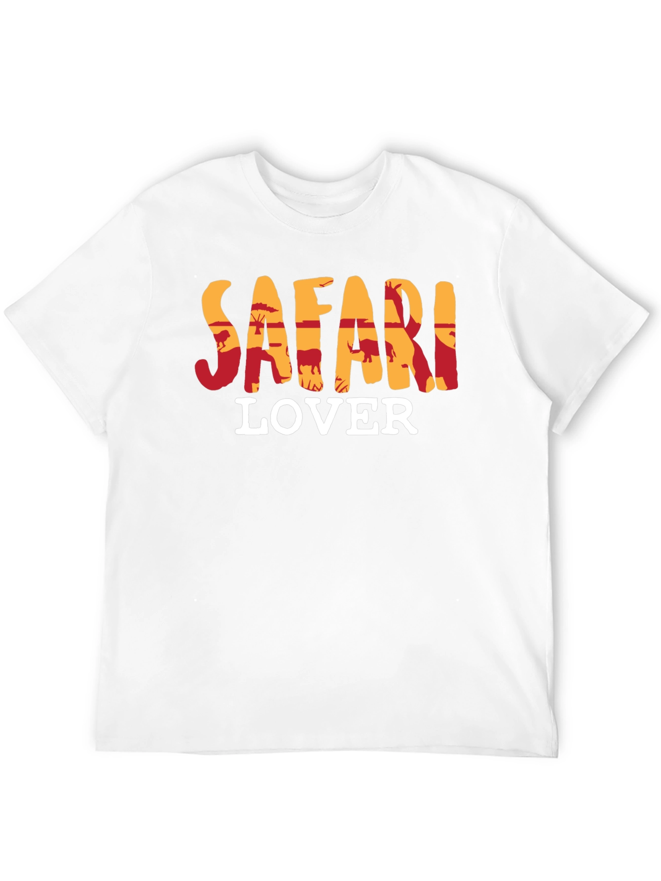 Safari Lover T-Shirt - Animal Print Design