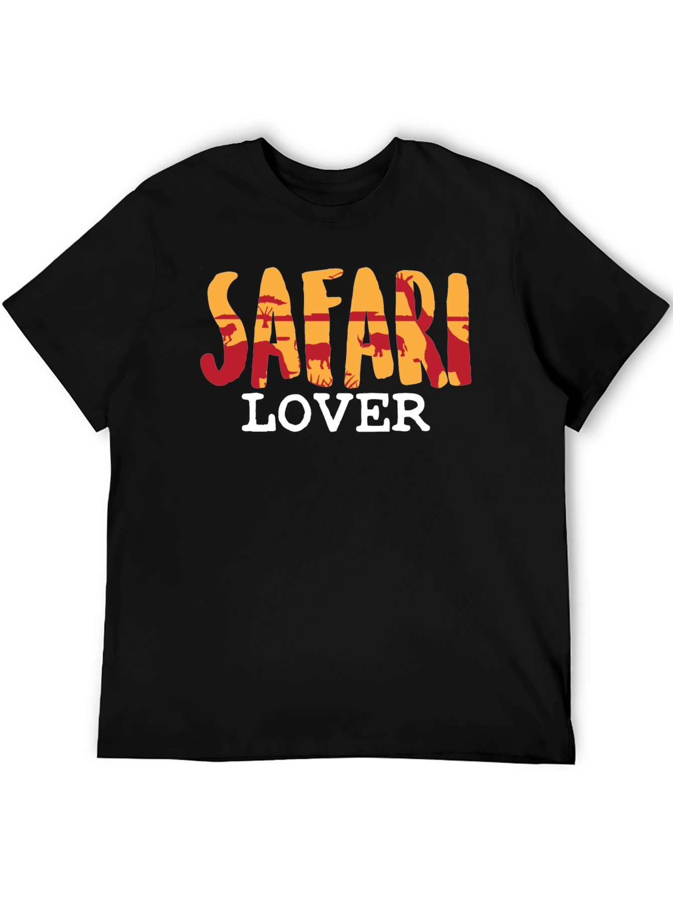 Safari Lover T-Shirt - Animal Print Design