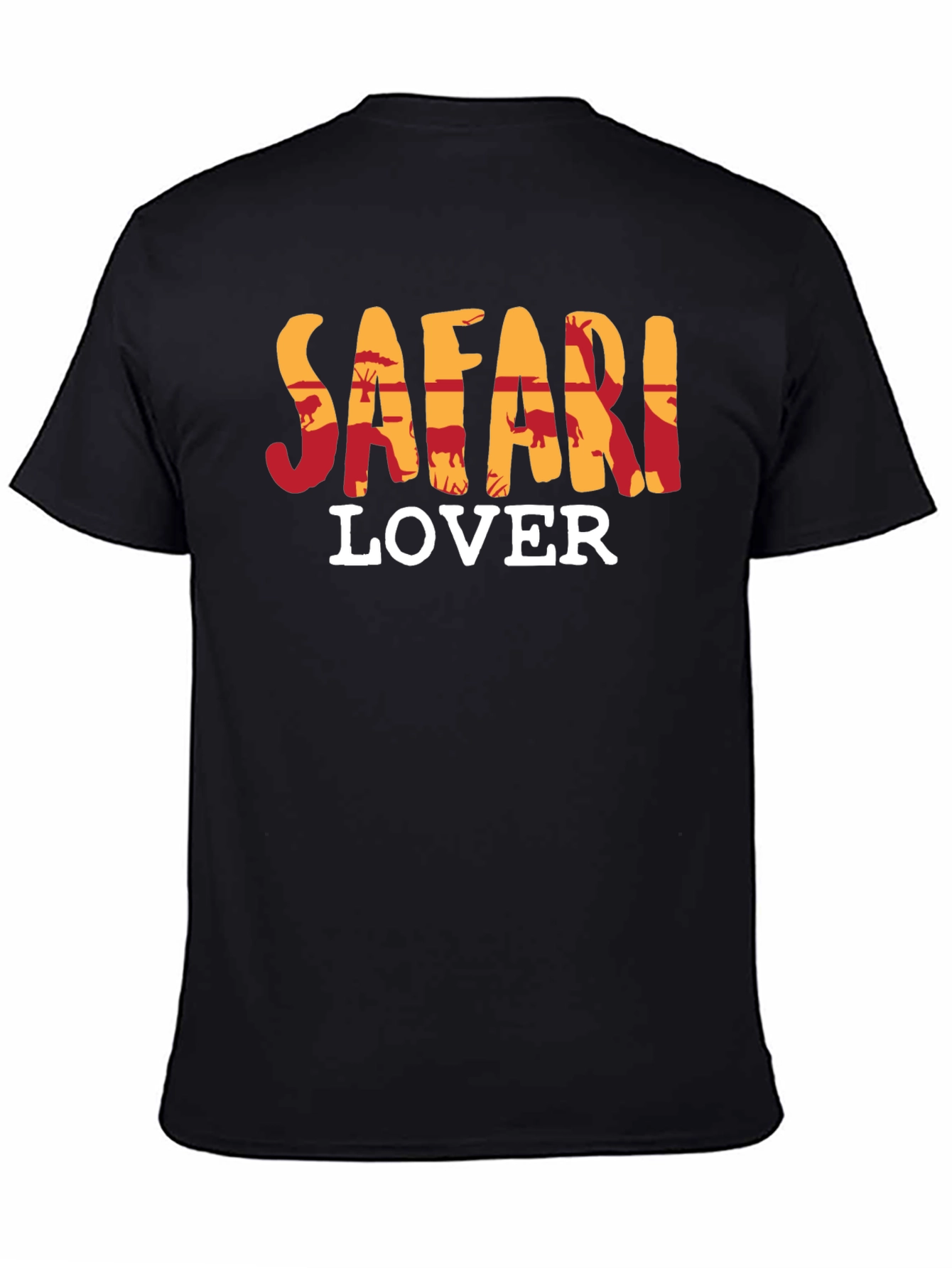 Safari Lover T-Shirt - Animal Print Design