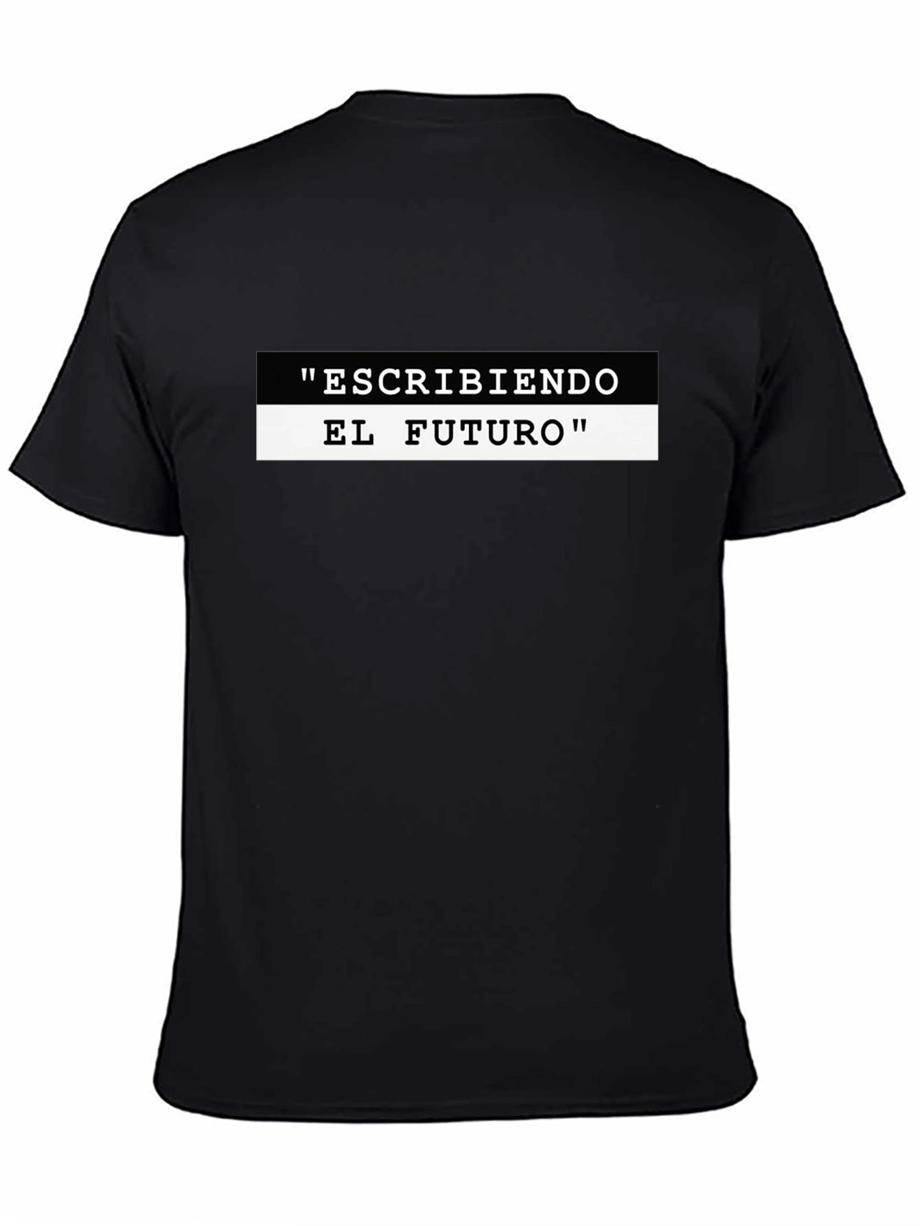 Escribiendo El Futuro Graphic T-Shirt - Black