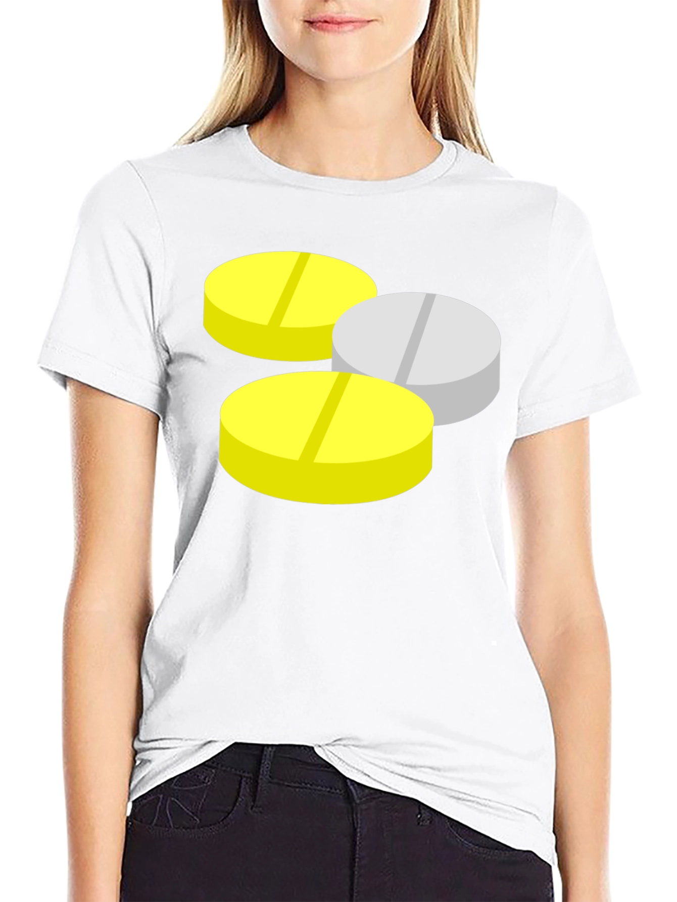 Pills Graphic Black T-Shirt