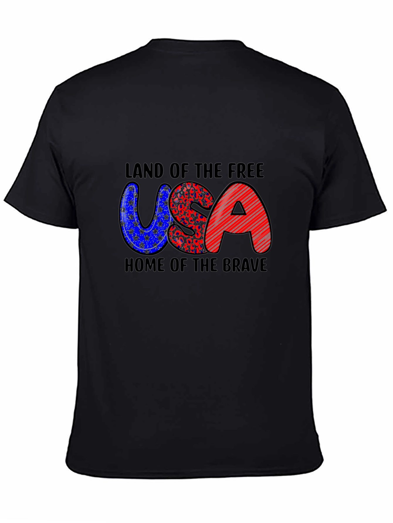 Patriotic USA T-Shirt - Land of the Free
