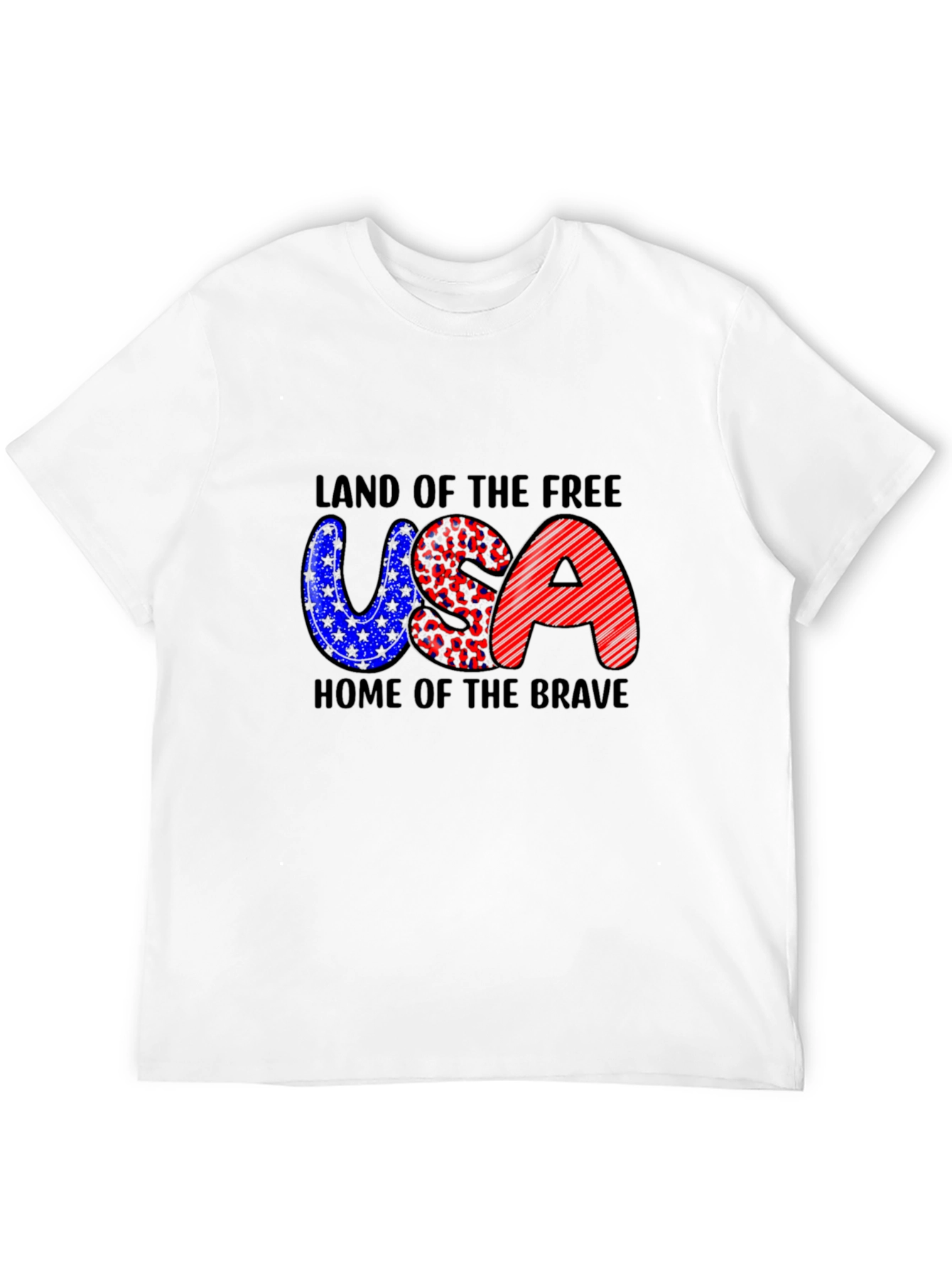 Patriotic USA T-Shirt - Land of the Free