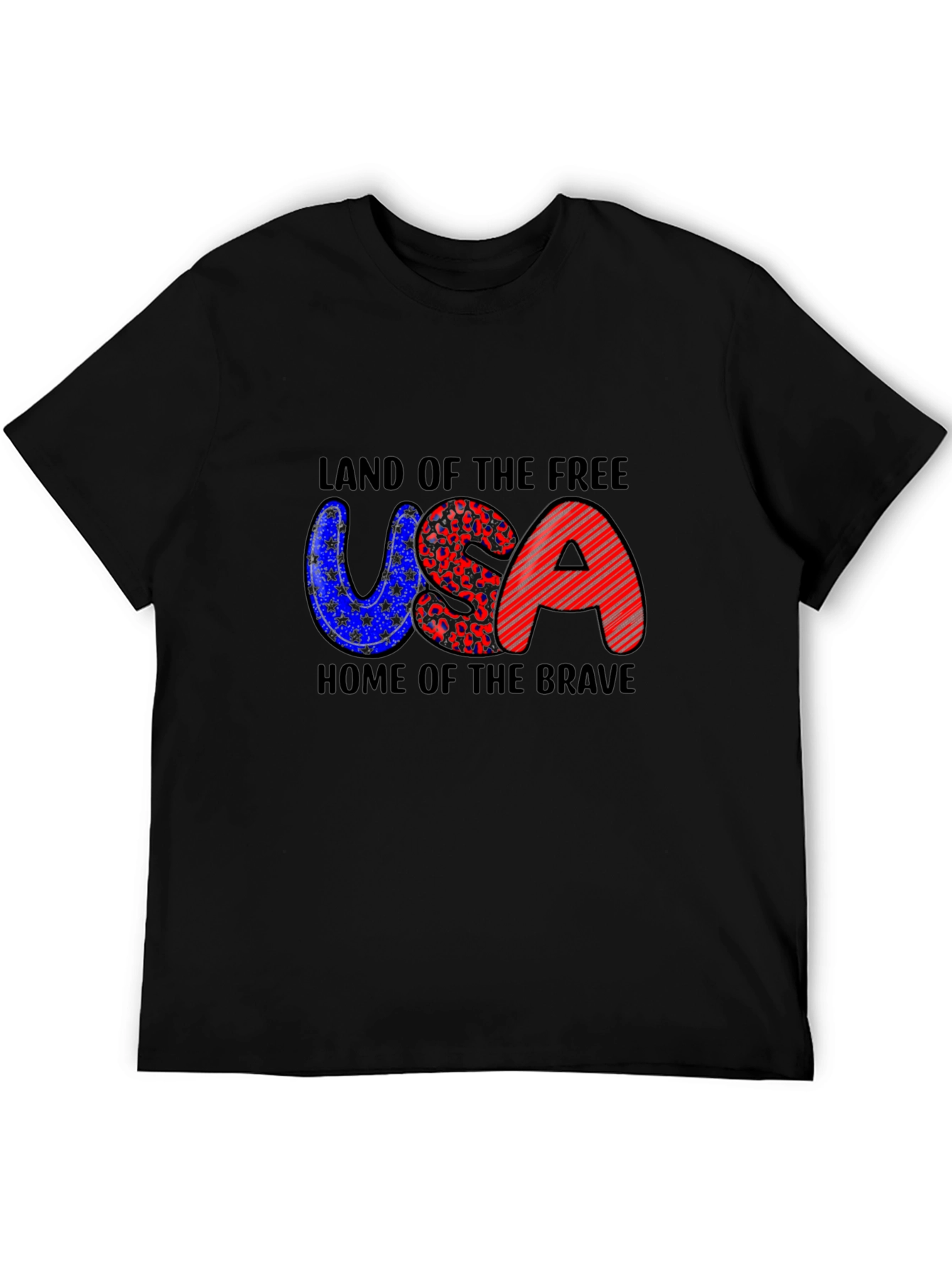 Patriotic USA T-Shirt - Land of the Free