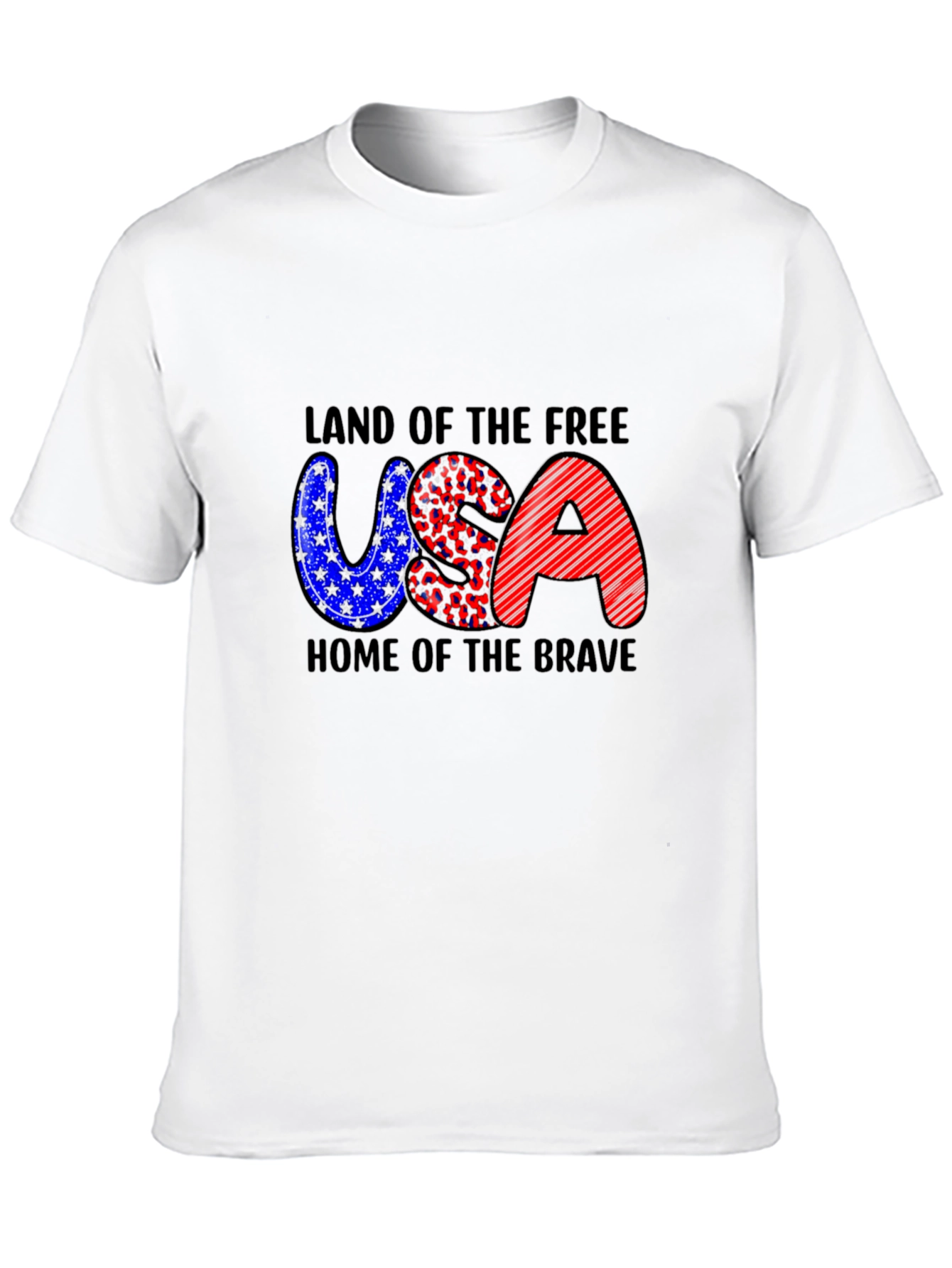 Patriotic USA T-Shirt - Land of the Free