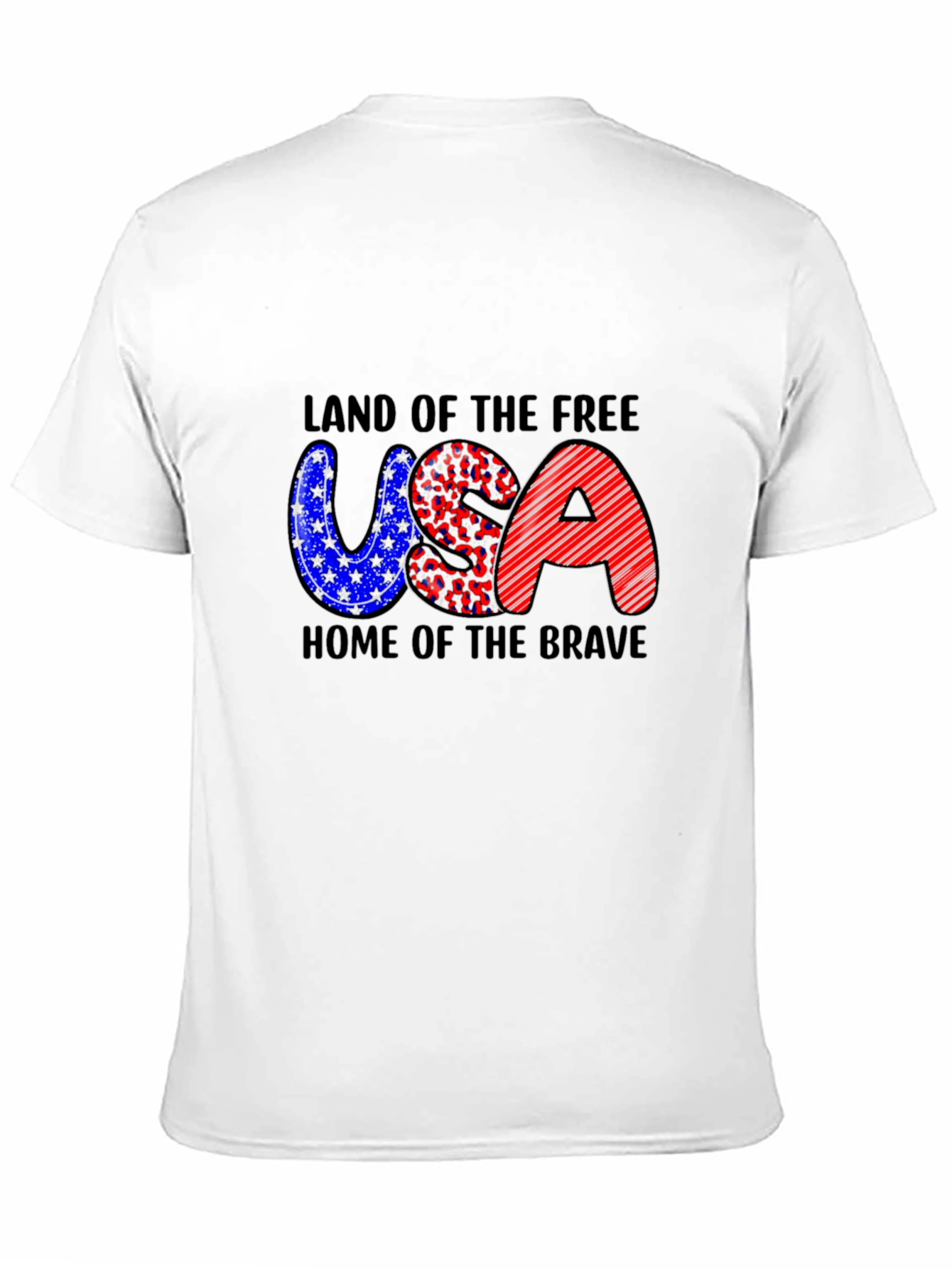 Patriotic USA T-Shirt - Land of the Free