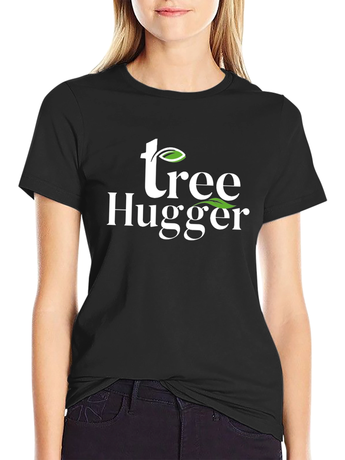 Tree Hugger Graphic Tee - Environmental Awareness