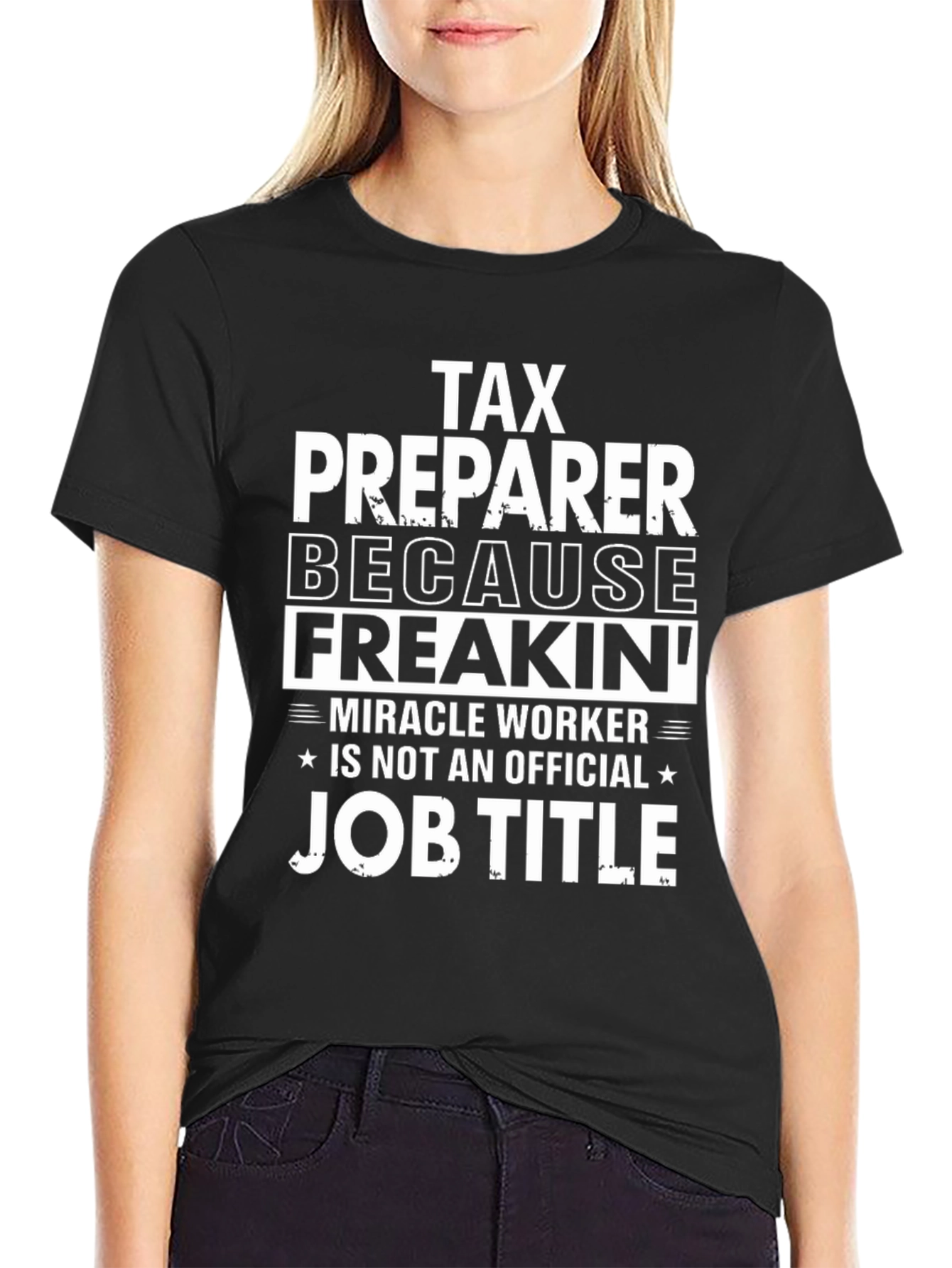 Tax Preparer Novelty Graphic Tee
