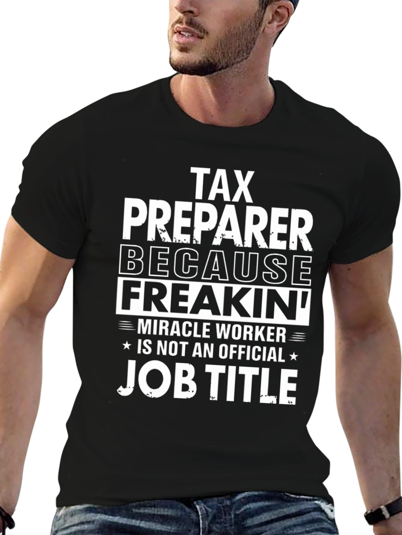 Tax Preparer Novelty Graphic Tee