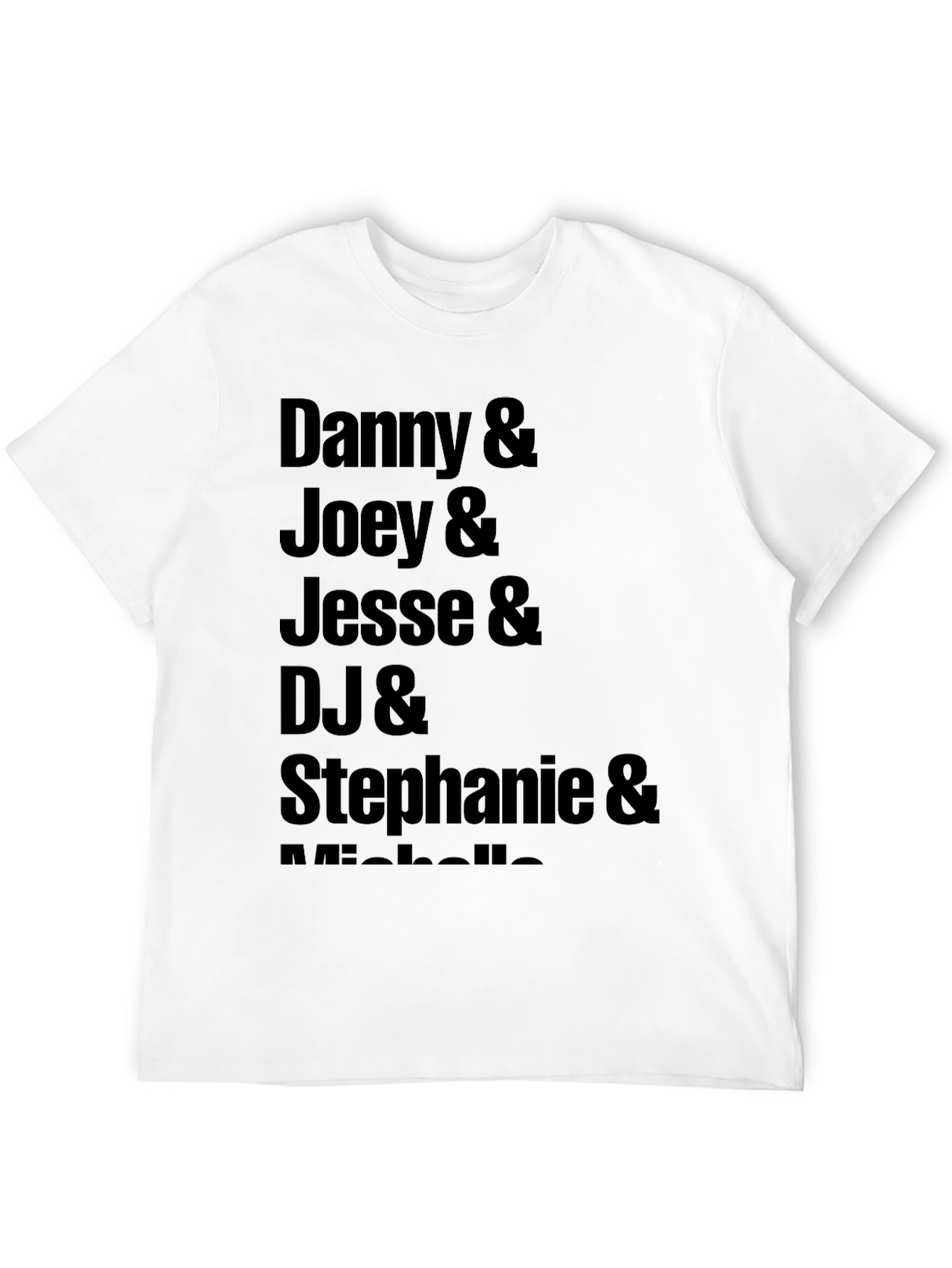 Full House Cast T-Shirt - Black
