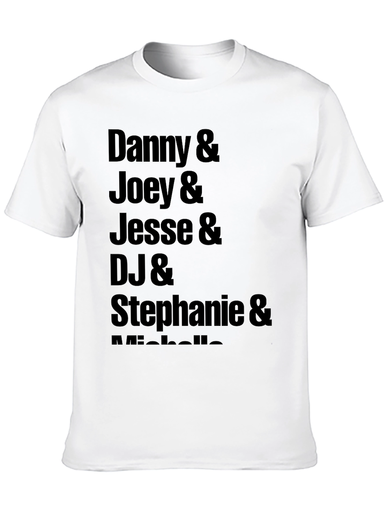 Full House Cast T-Shirt - Black