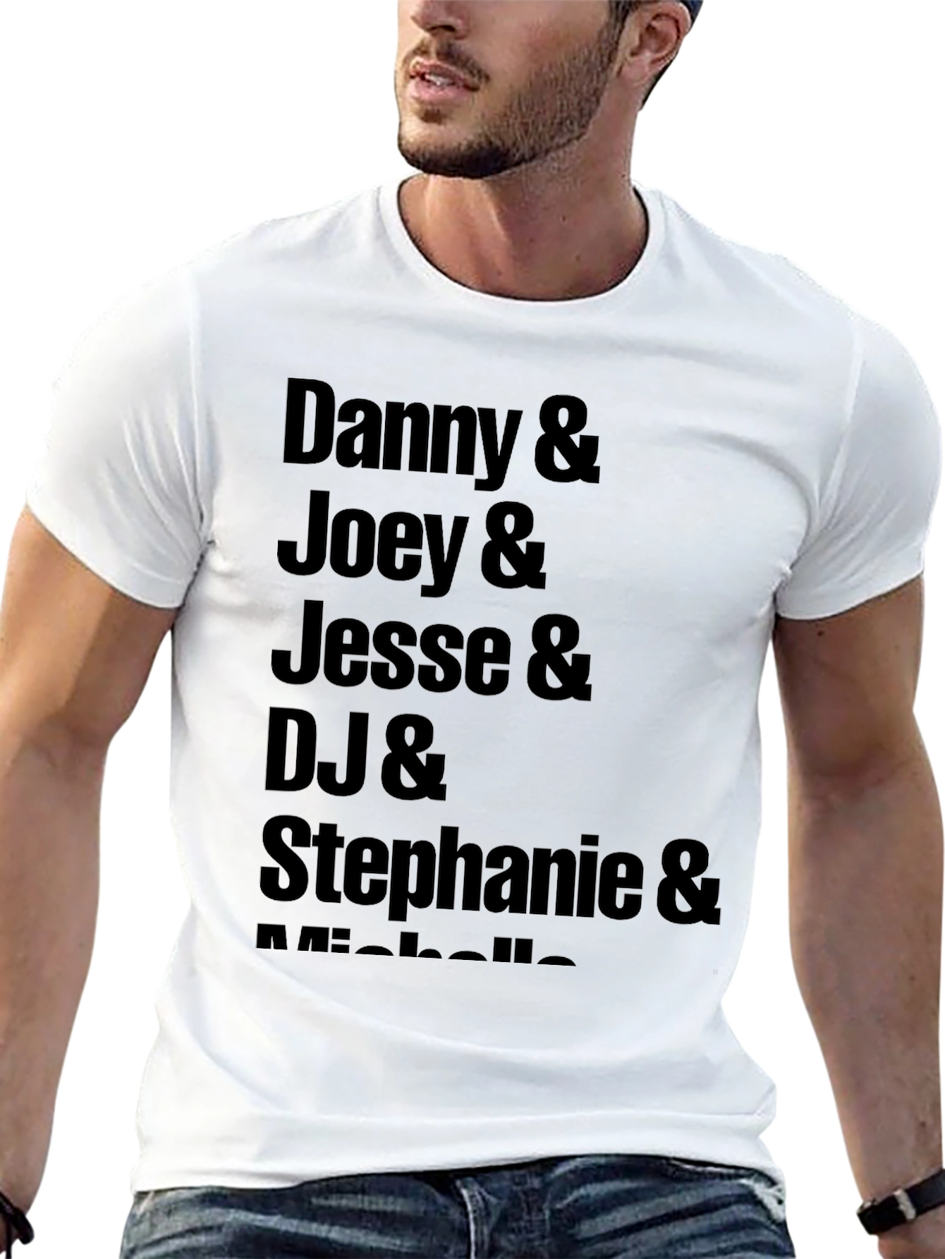 Full House Cast T-Shirt - Black