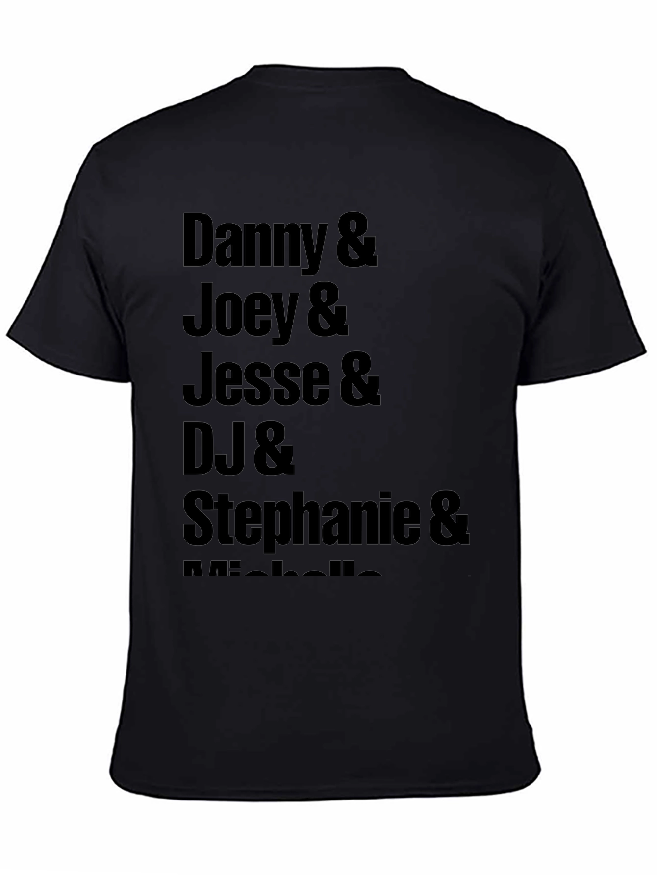 Full House Cast T-Shirt - Black