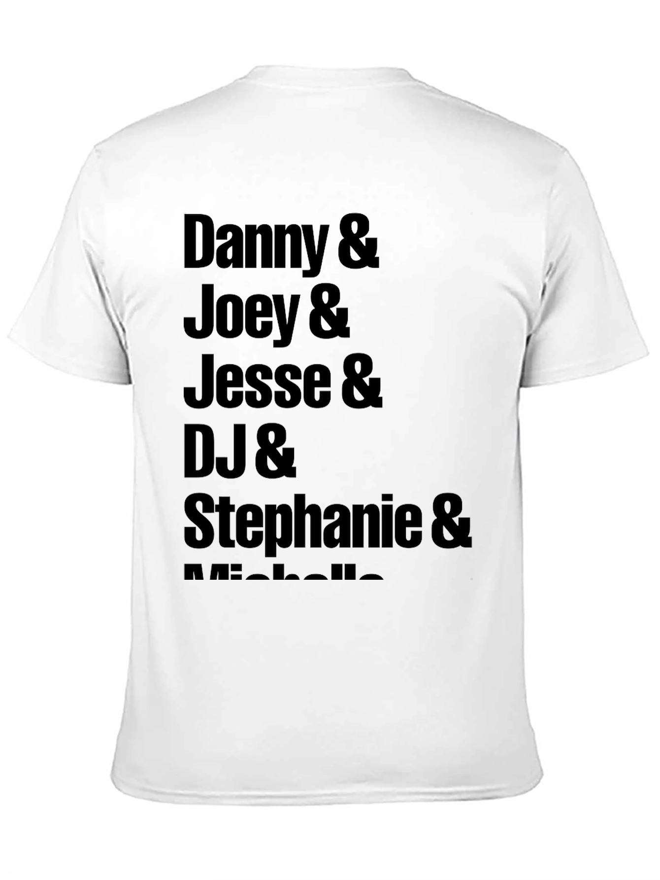 Full House Cast T-Shirt - Black