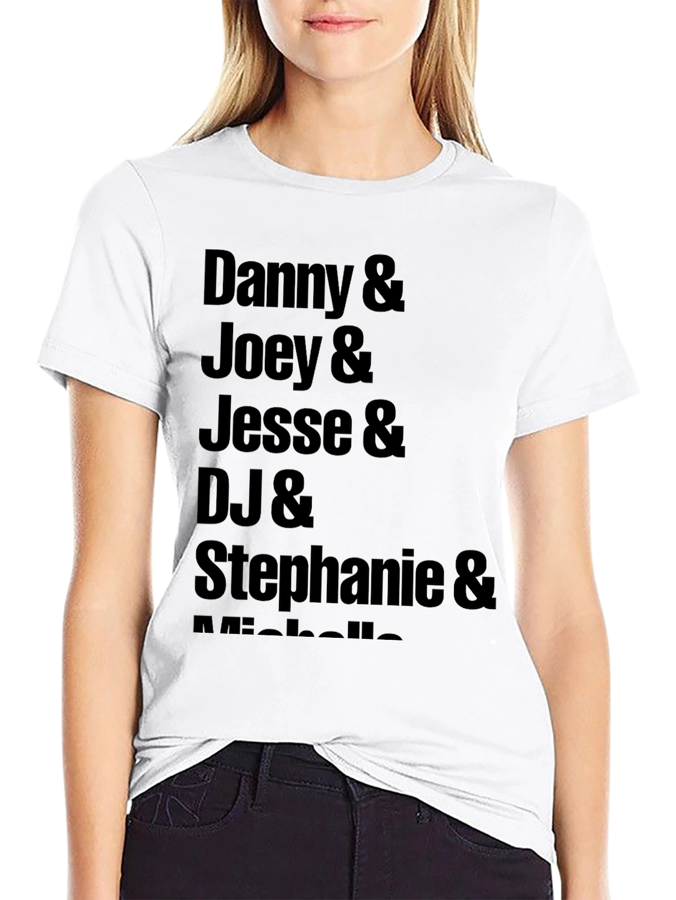 Full House Cast T-Shirt - Black