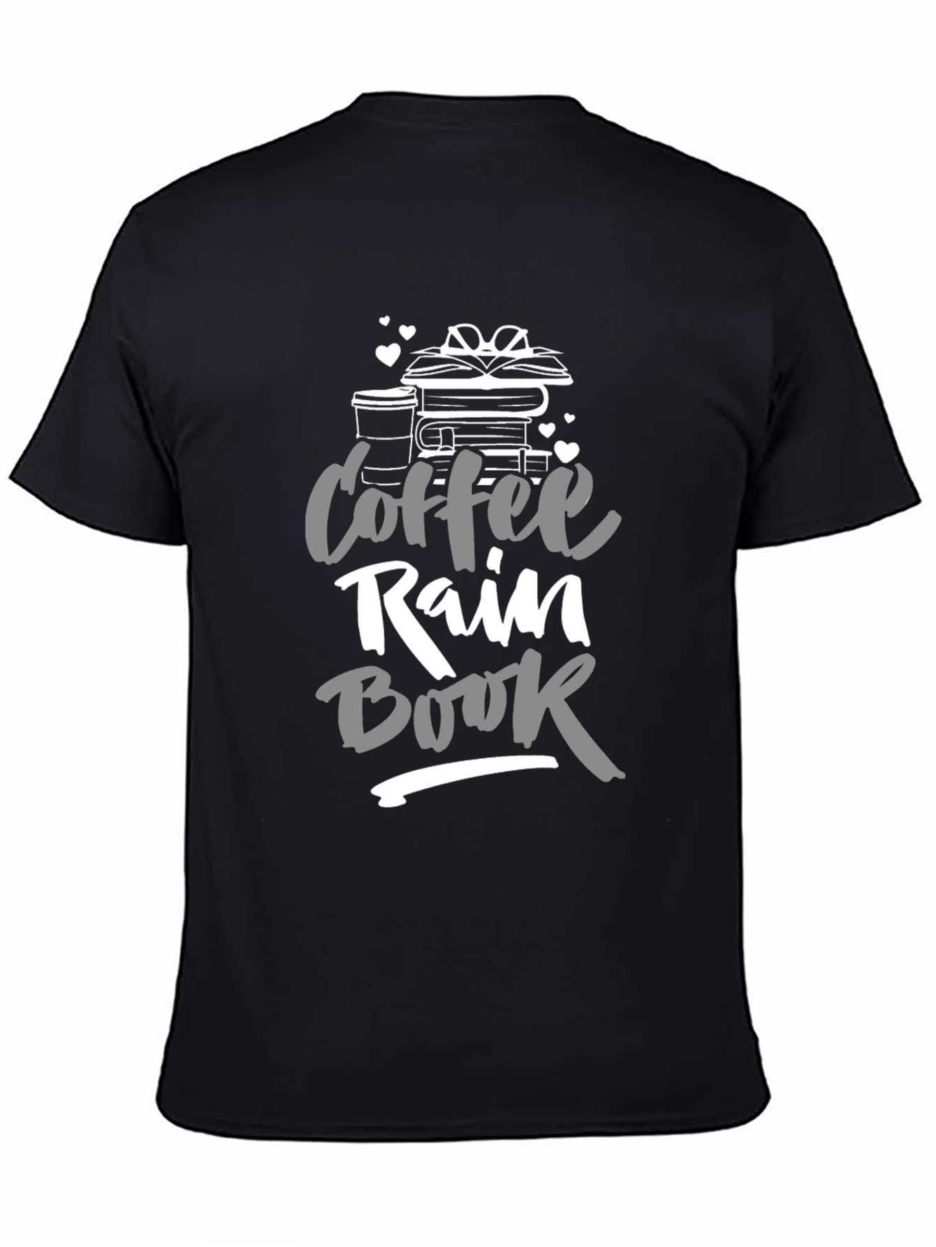 Coffee Rain Book T-Shirt - Readers Delight