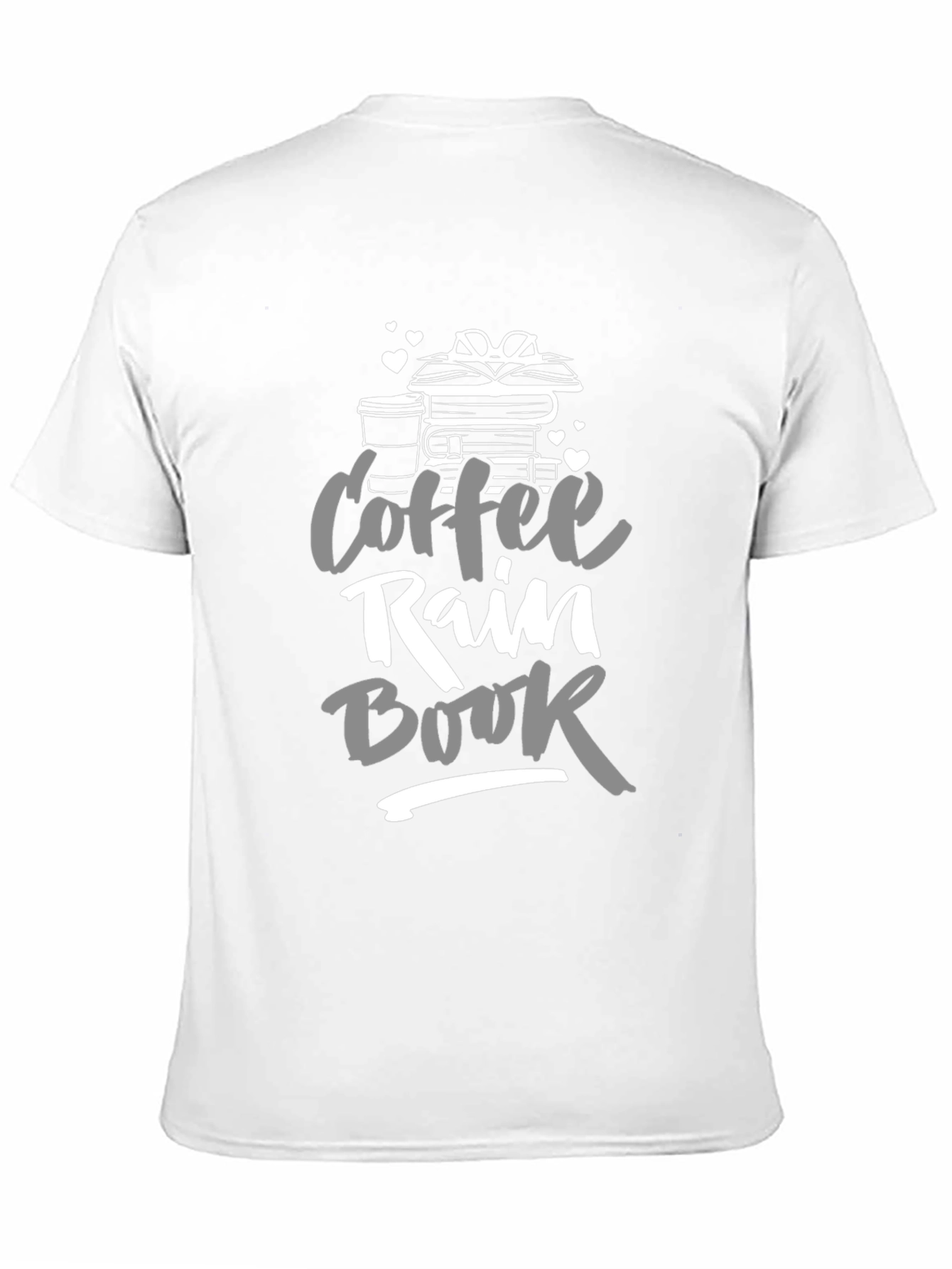 Coffee Rain Book T-Shirt - Readers Delight
