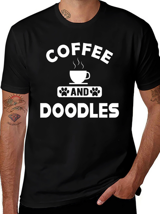 Coffee and Doodles Graphic T-Shirt
