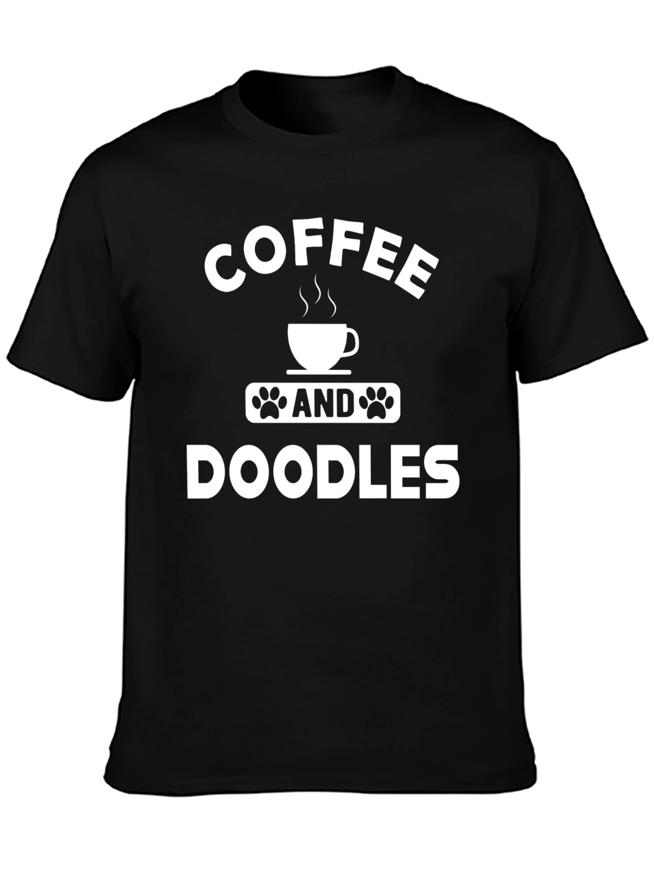 Coffee and Doodles Graphic T-Shirt
