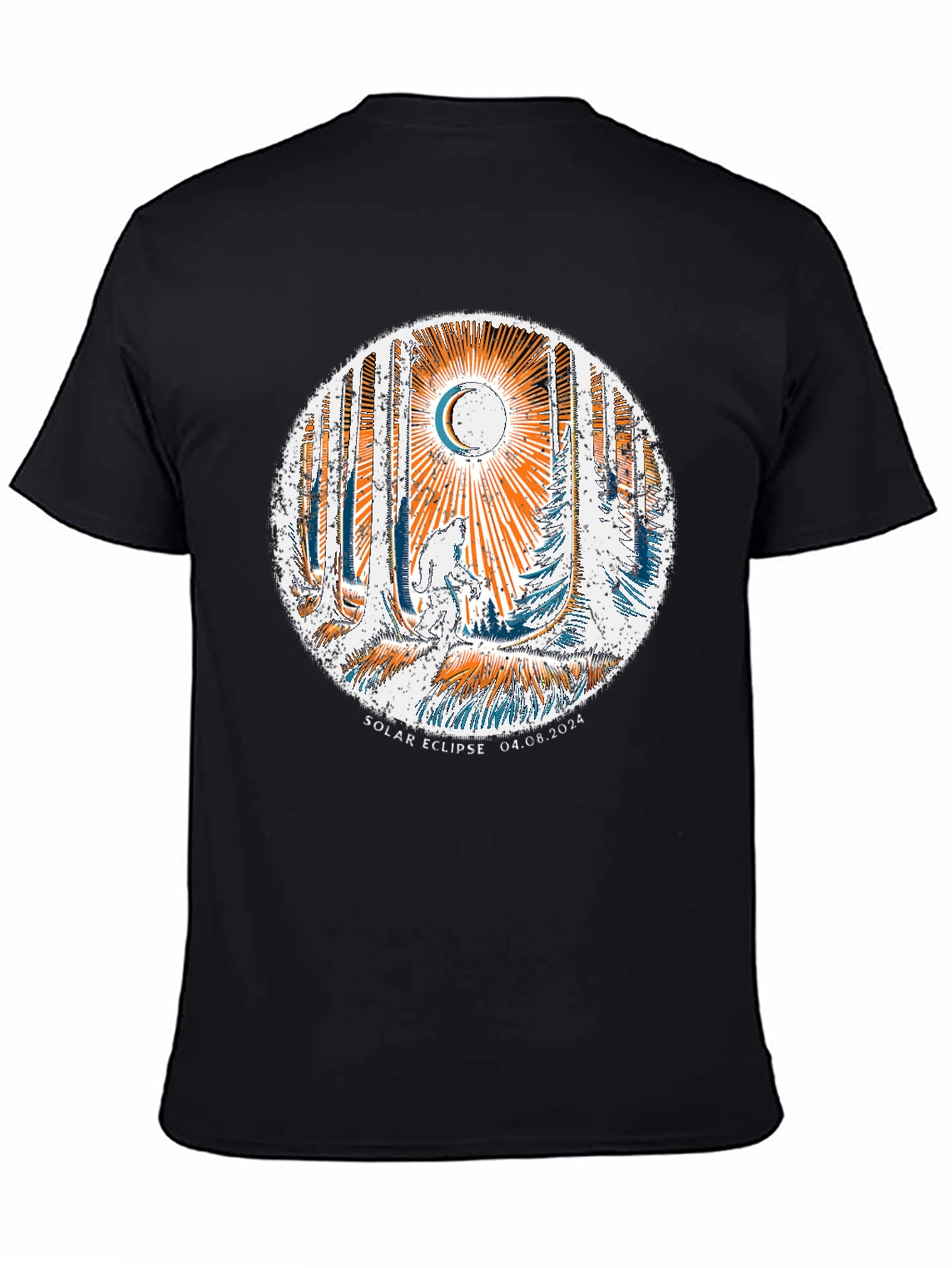 Solar Eclipse Graphic Tee - April 8 2024