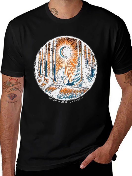 Solar Eclipse Graphic Tee - April 8 2024